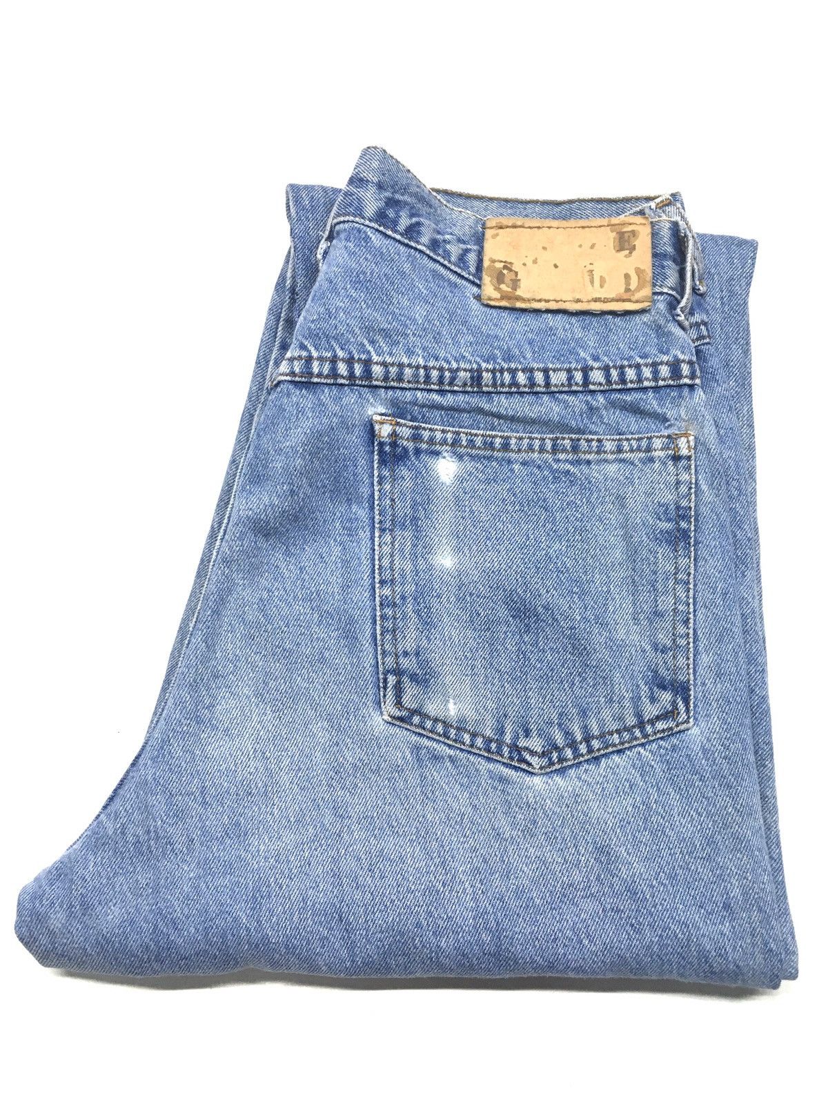 Marithe + Francois Girbaud × Vintage Vintage marithe Francois girbaud colection blue wash denim Size US 30 / EU 46 - 1 Thumbnail