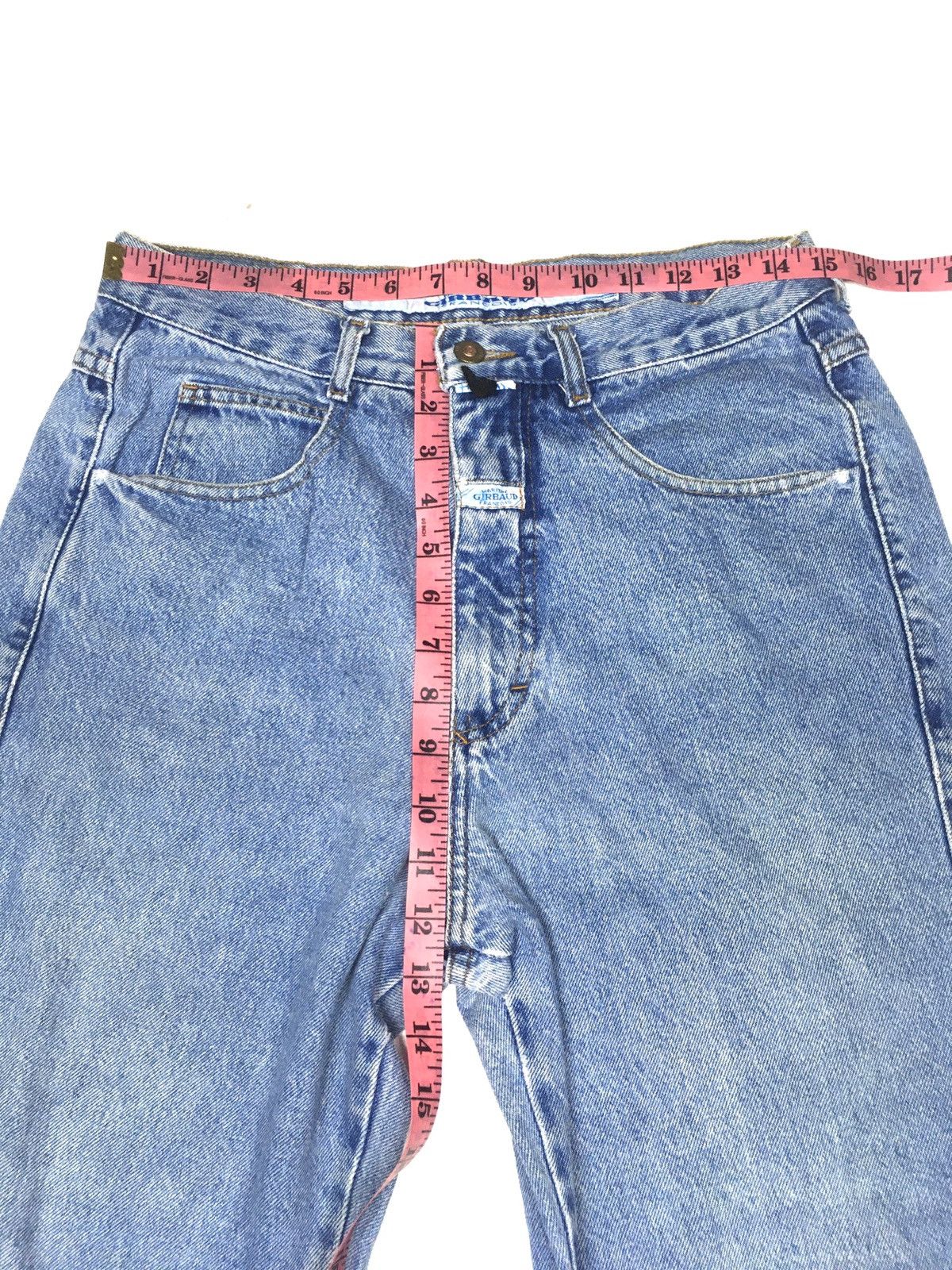 Marithe + Francois Girbaud × Vintage Vintage marithe Francois girbaud colection blue wash denim Size US 30 / EU 46 - 3 Thumbnail