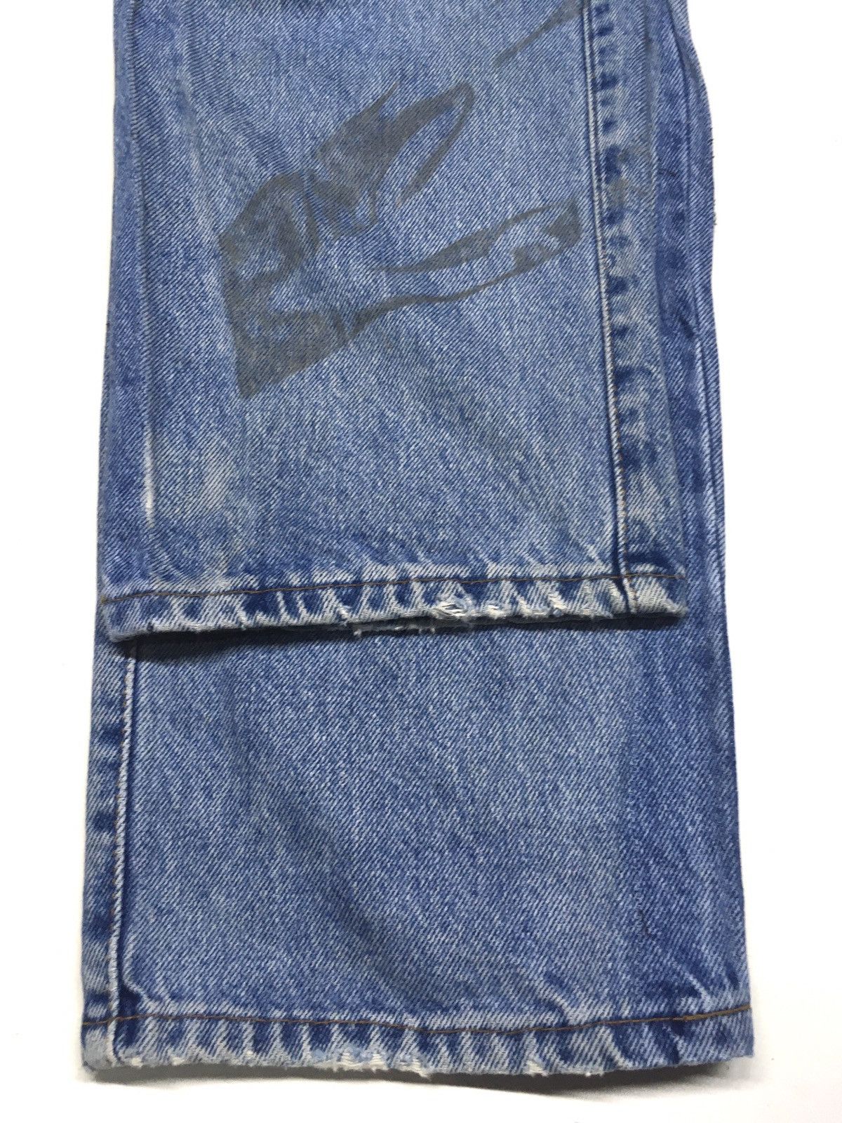 Marithe + Francois Girbaud × Vintage Vintage marithe Francois girbaud colection blue wash denim Size US 30 / EU 46 - 8 Thumbnail