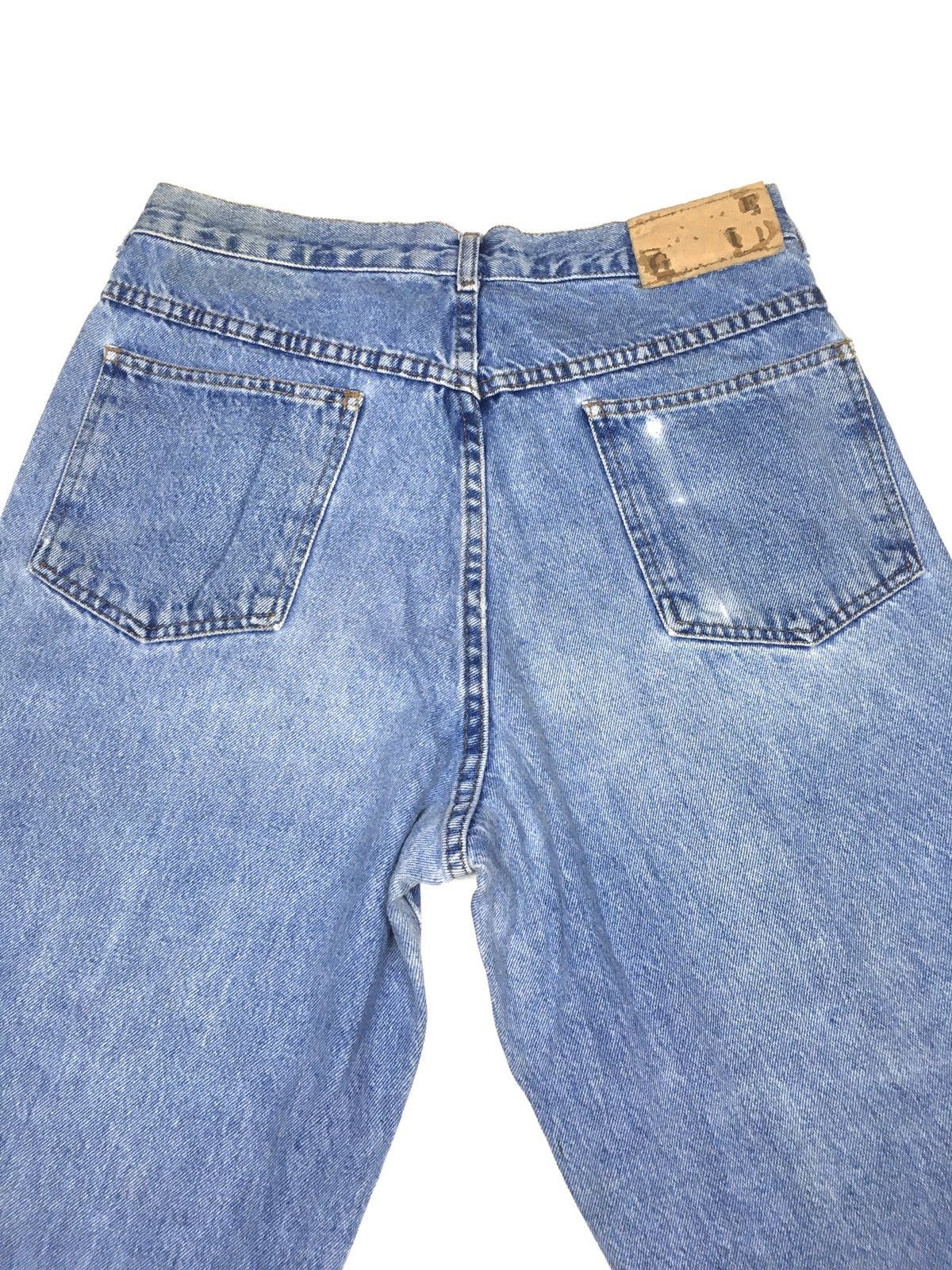 Marithe + Francois Girbaud × Vintage Vintage marithe Francois girbaud colection blue wash denim Size US 30 / EU 46 - 6 Thumbnail