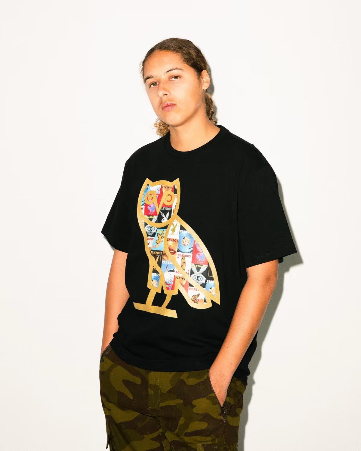 Drake × October's Very Own × Playboy RARE OVO x PLAYBOY MAGAZINE T-SHIRT TEE BRAND NEW with tags Size US M / EU 48-50 / 2 - 8 Thumbnail