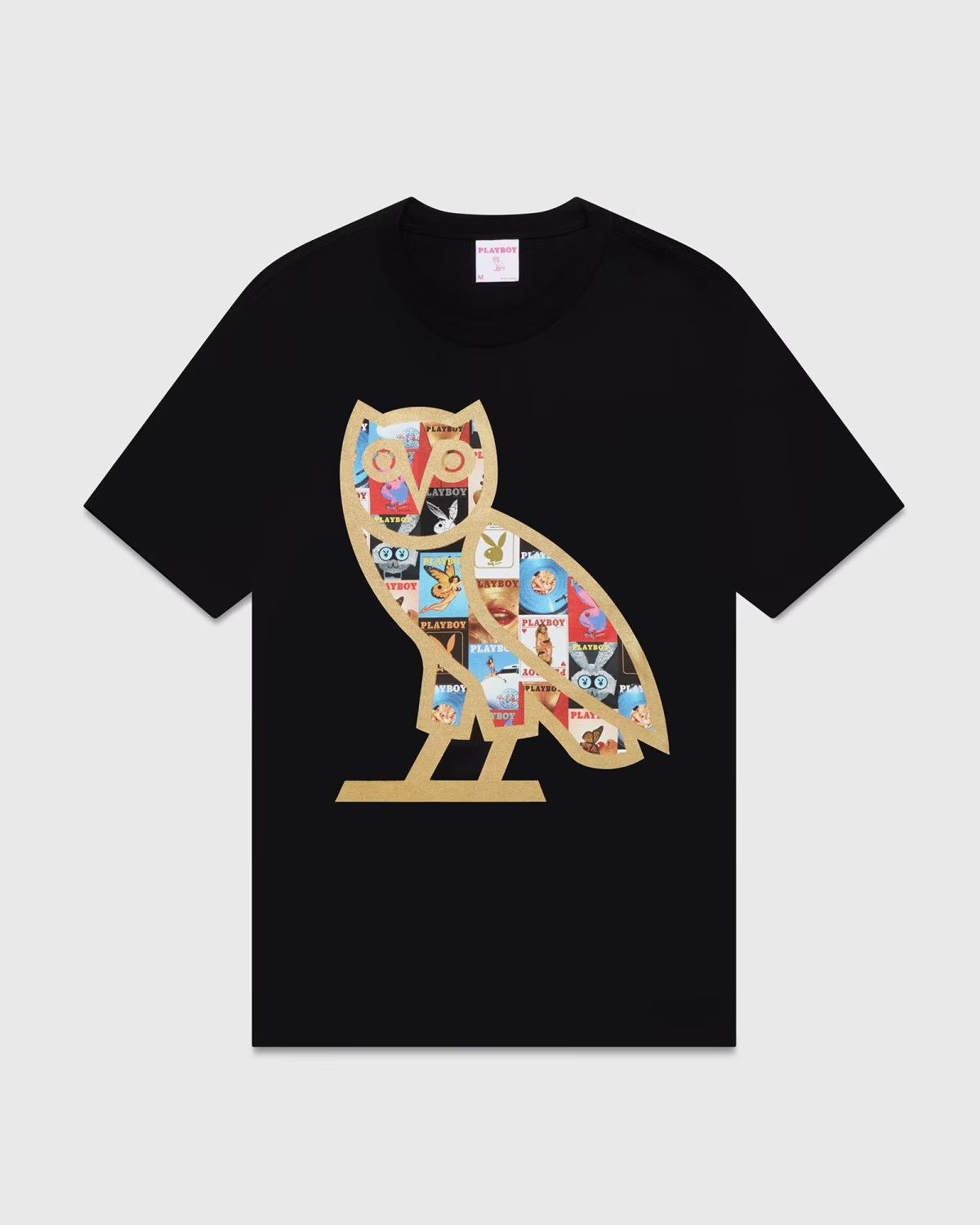 Drake × October's Very Own × Playboy RARE OVO x PLAYBOY MAGAZINE T-SHIRT TEE BRAND NEW with tags Size US M / EU 48-50 / 2 - 3 Thumbnail