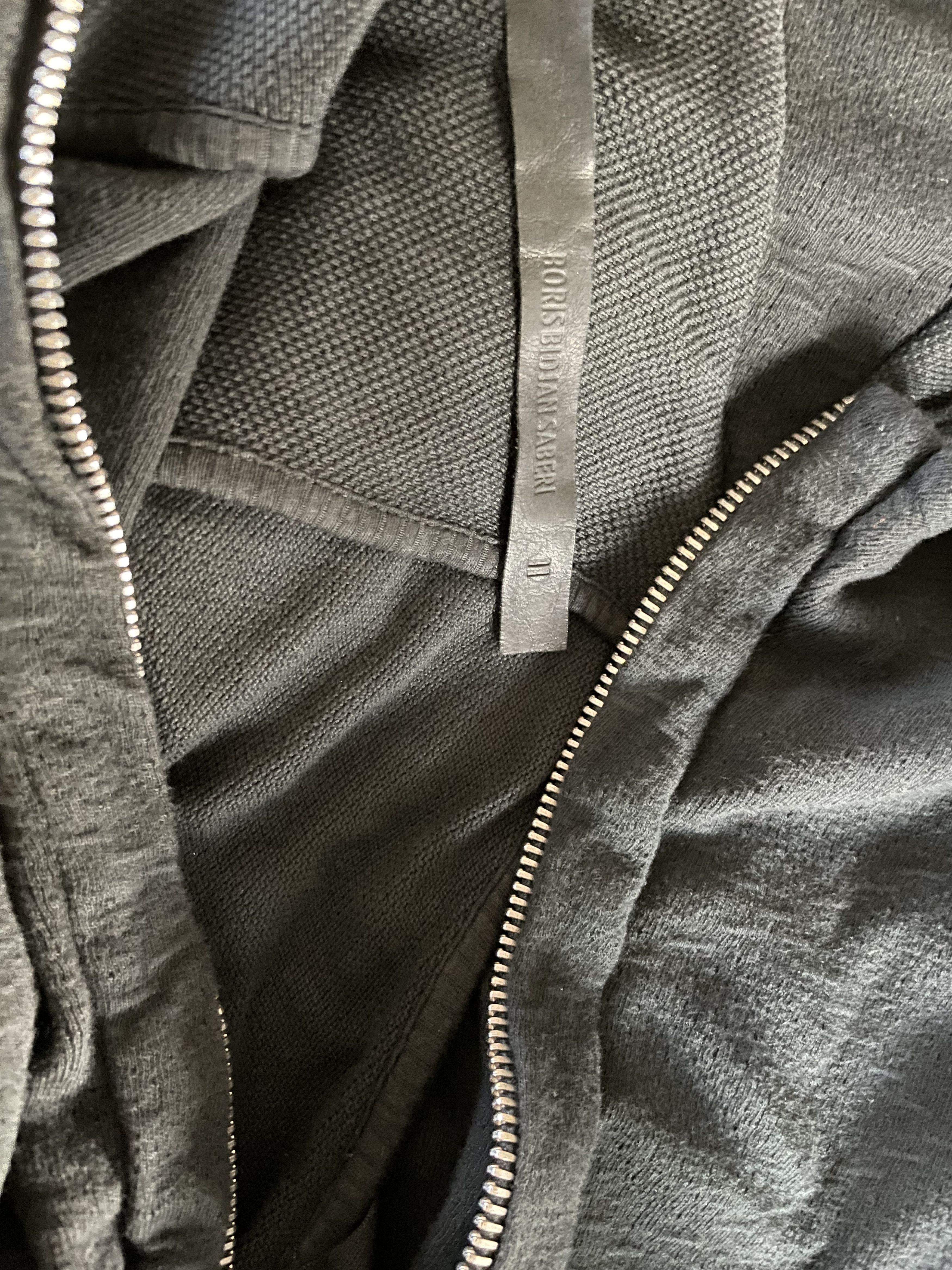 11 By Boris Bidjan Saberi × Boris Bidjan Saberi zip parka coat bomber jacket - not biker hoodie leather Size US XL / EU 56 / 4 - 5 Thumbnail