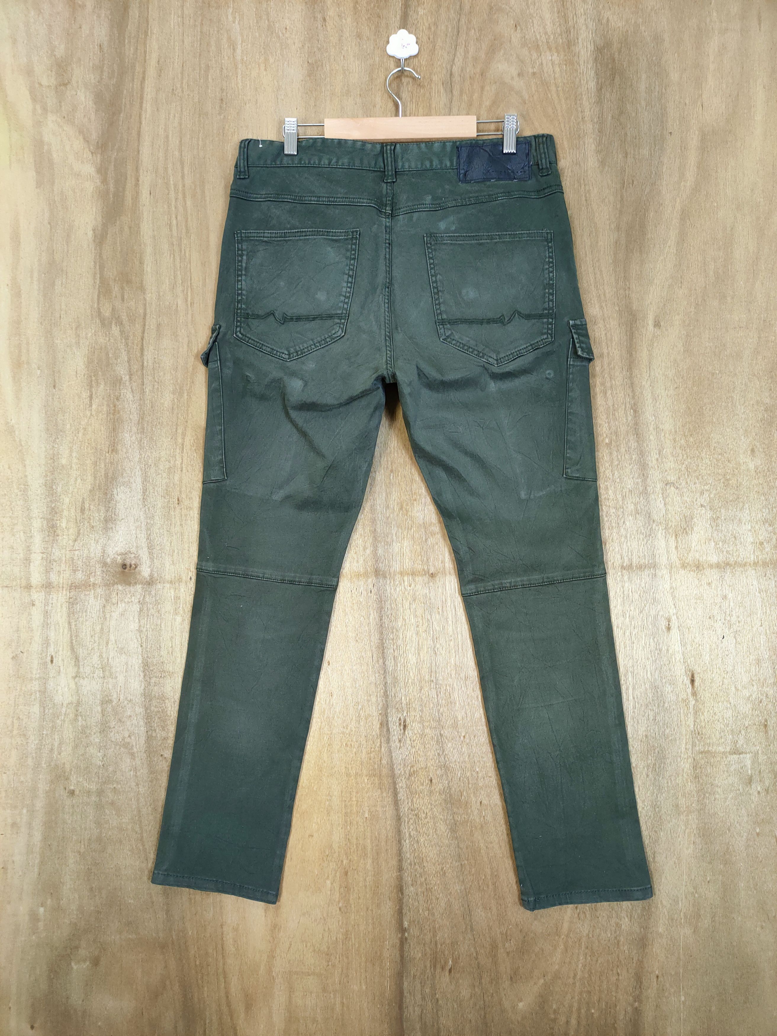 Japanese Brand KAI- AAK MANN STRETCH CARGO PANTS Size US 34 / EU 50 - 9 Thumbnail