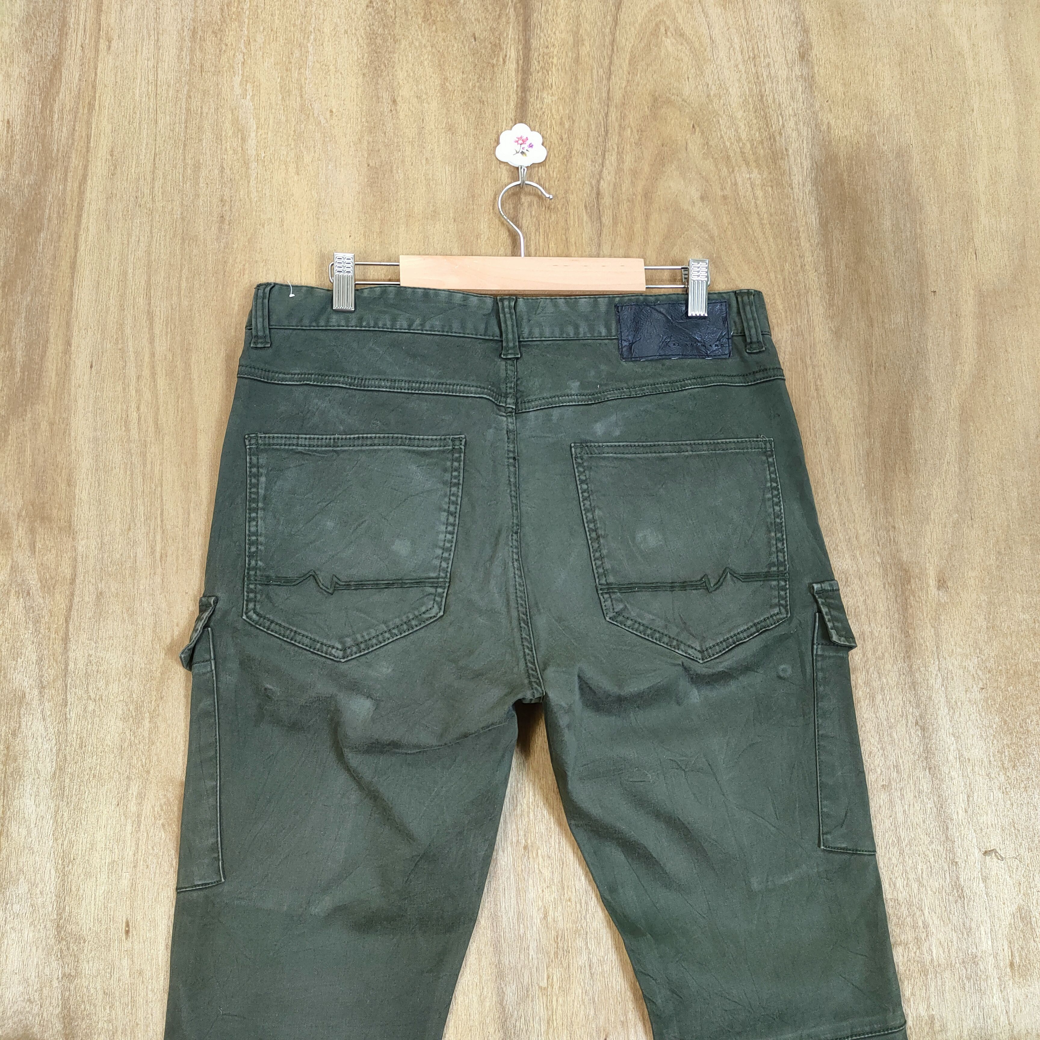 Japanese Brand KAI- AAK MANN STRETCH CARGO PANTS Size US 34 / EU 50 - 10 Thumbnail
