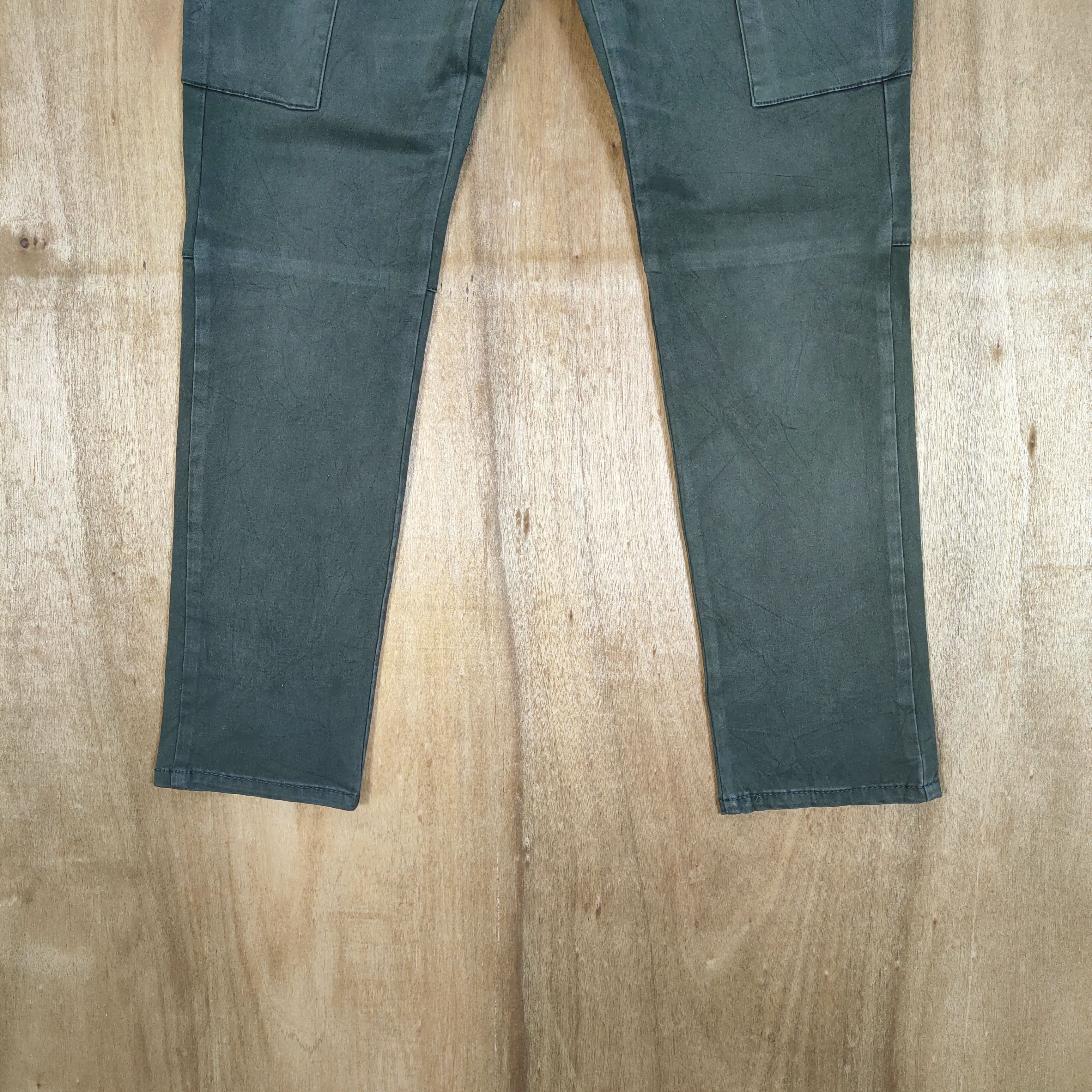 Japanese Brand KAI- AAK MANN STRETCH CARGO PANTS Size US 34 / EU 50 - 3 Thumbnail