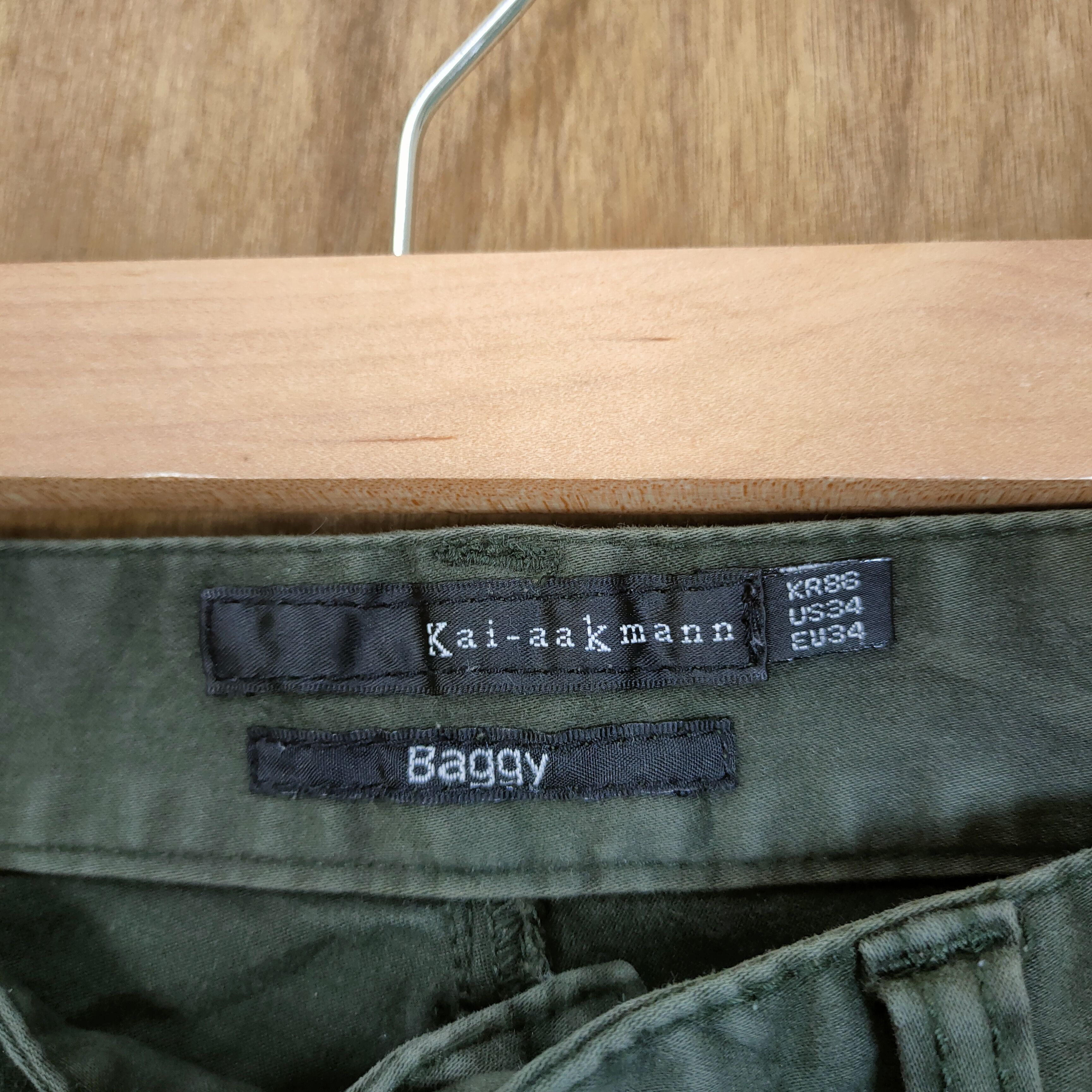 Japanese Brand KAI- AAK MANN STRETCH CARGO PANTS Size US 34 / EU 50 - 7 Thumbnail