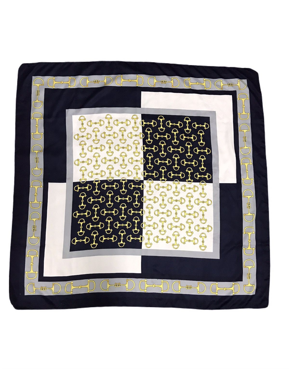Japanese Brand Tiles Design Goods Printed Screen Scarf Baroque Size ONE SIZE - 3 Thumbnail