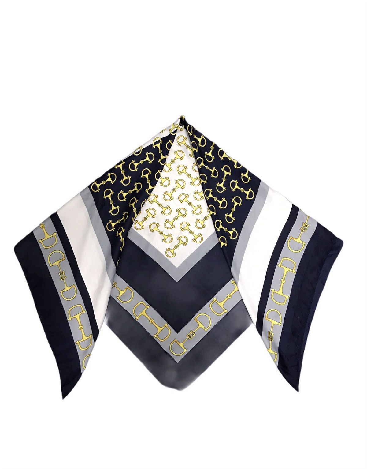 Japanese Brand Tiles Design Goods Printed Screen Scarf Baroque Size ONE SIZE - 2 Thumbnail