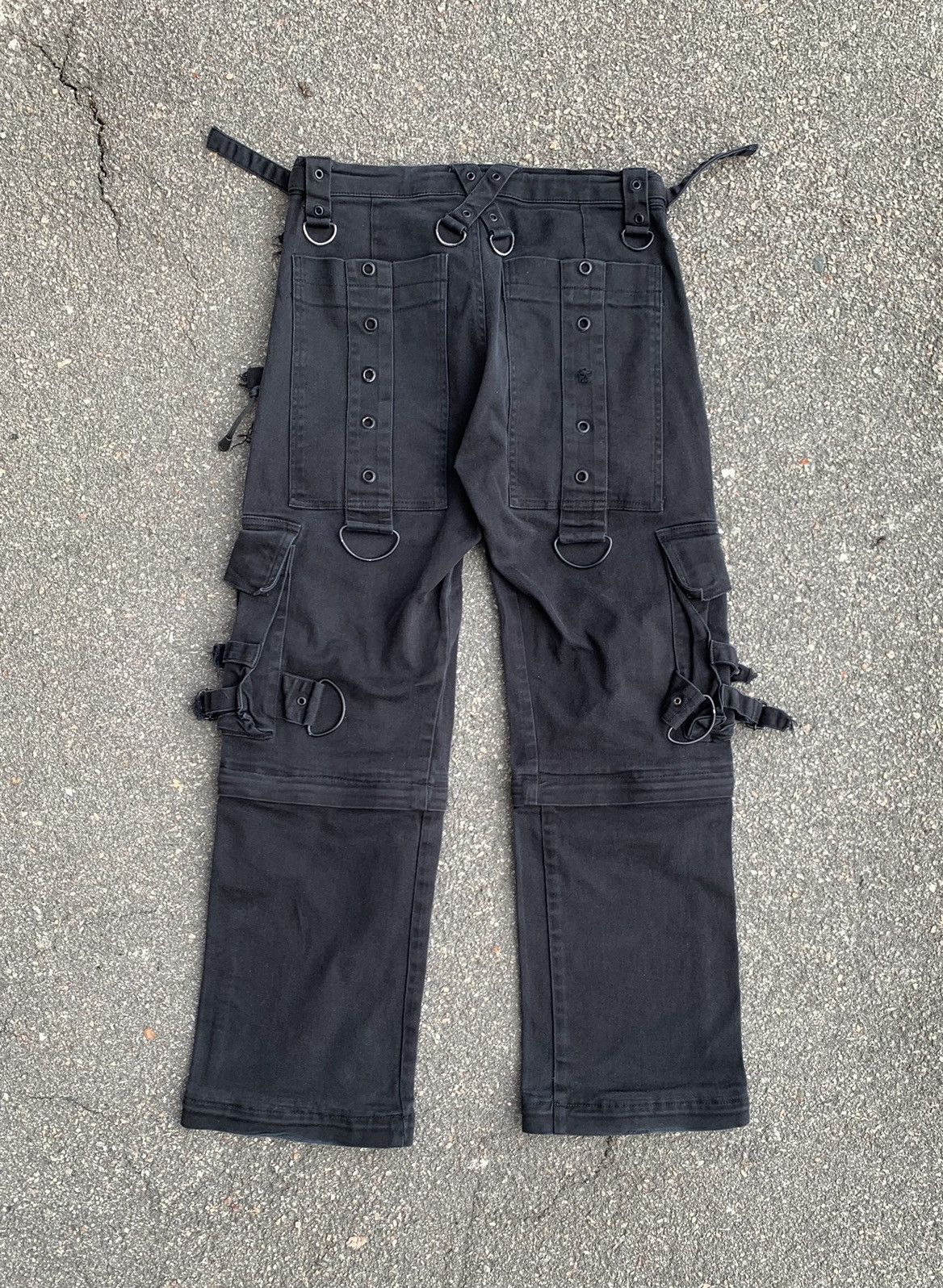 Japanese Brand Gothicana Bondage Punk Pants Multipocket Size US 31 - 2 Thumbnail