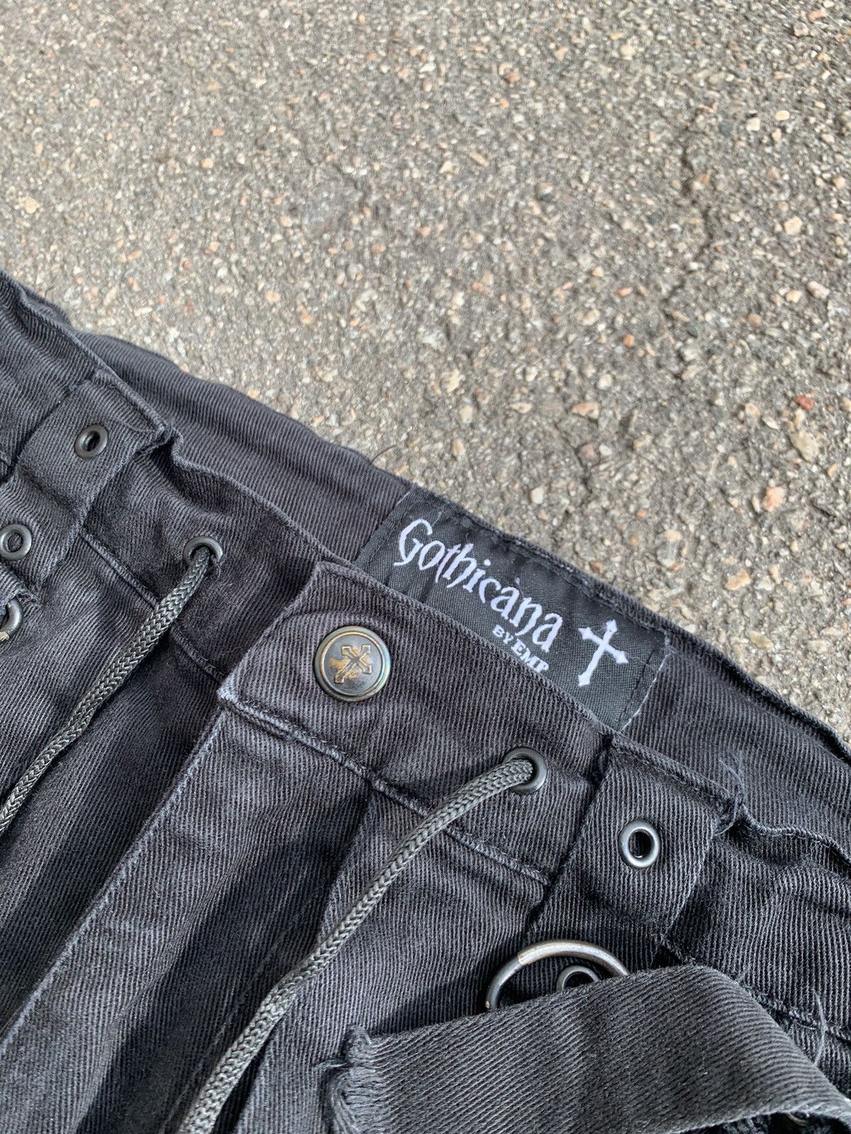 Japanese Brand Gothicana Bondage Punk Pants Multipocket Size US 31 - 11 Thumbnail