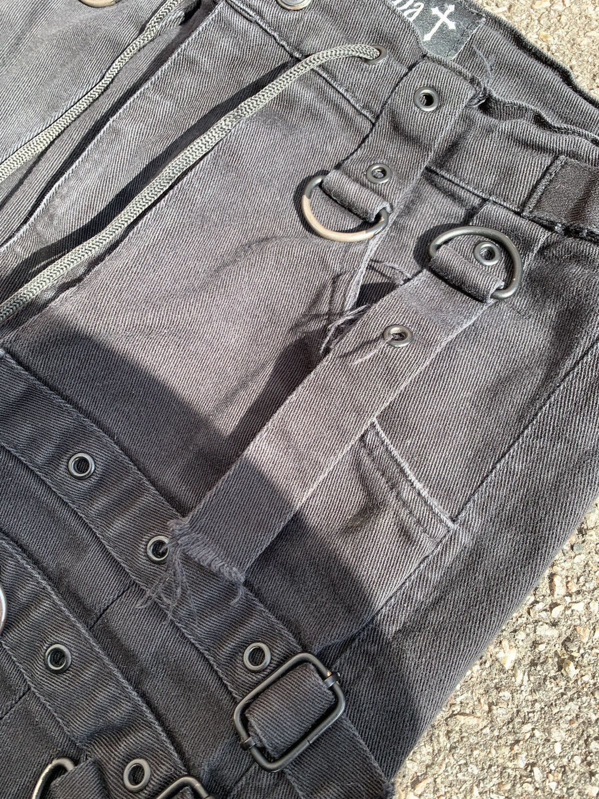 Japanese Brand Gothicana Bondage Punk Pants Multipocket Size US 31 - 14 Thumbnail