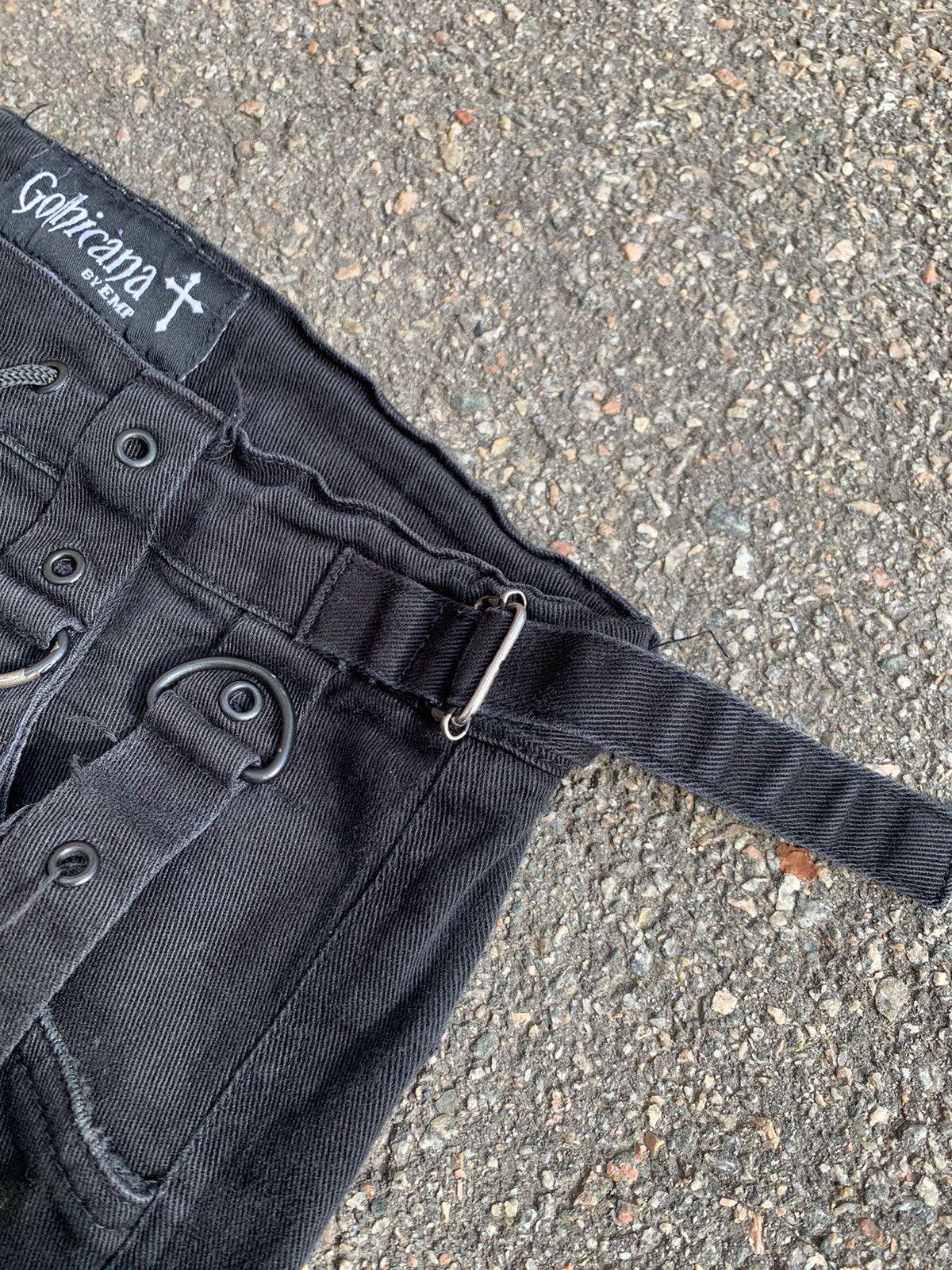 Japanese Brand Gothicana Bondage Punk Pants Multipocket Size US 31 - 3 Thumbnail