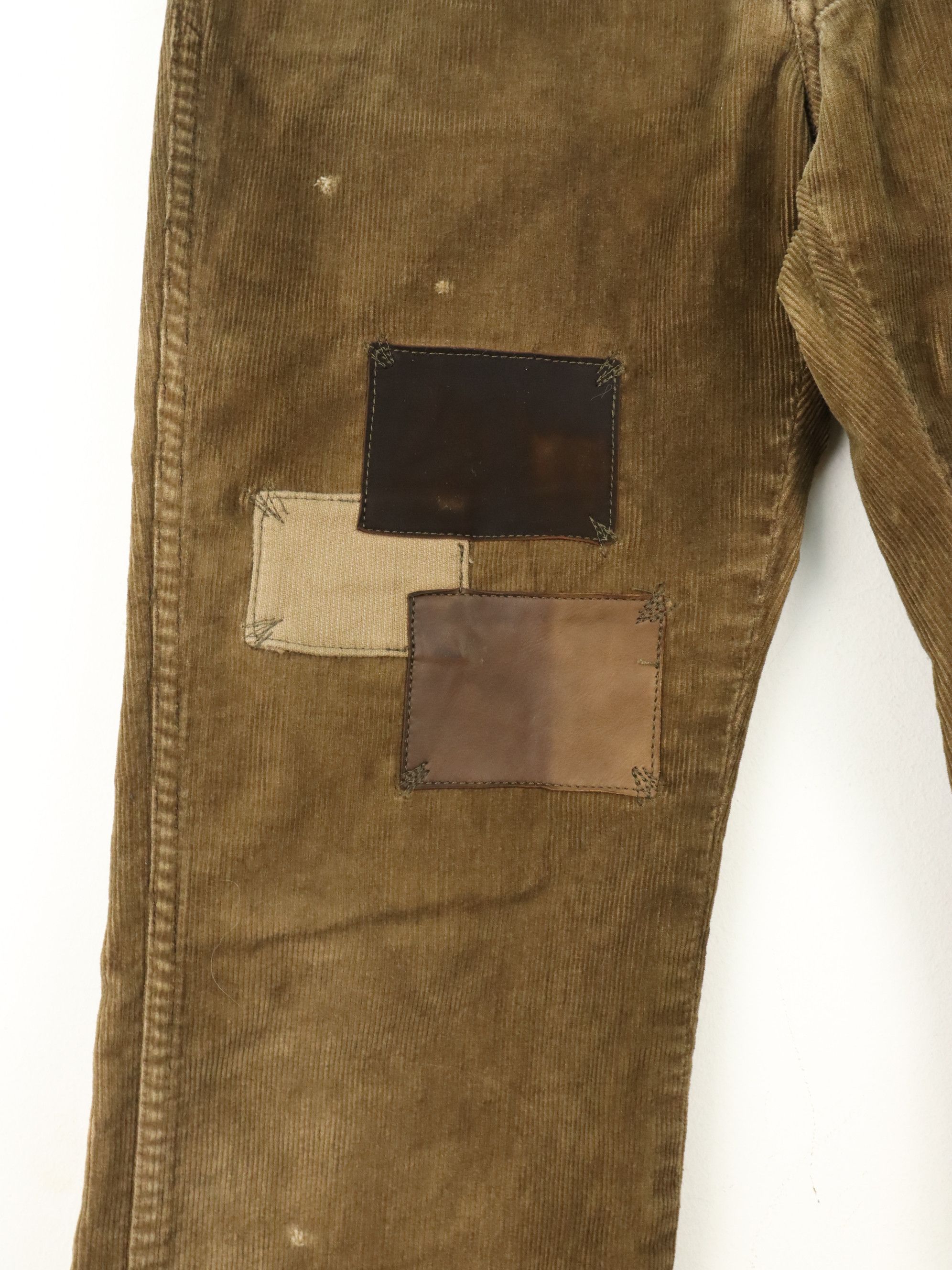 Isamu Katayama Backlash Isamu Katayama Backlash Patchwork Corduroy Distressed Pant Size US 30 / EU 46 - 10 Thumbnail
