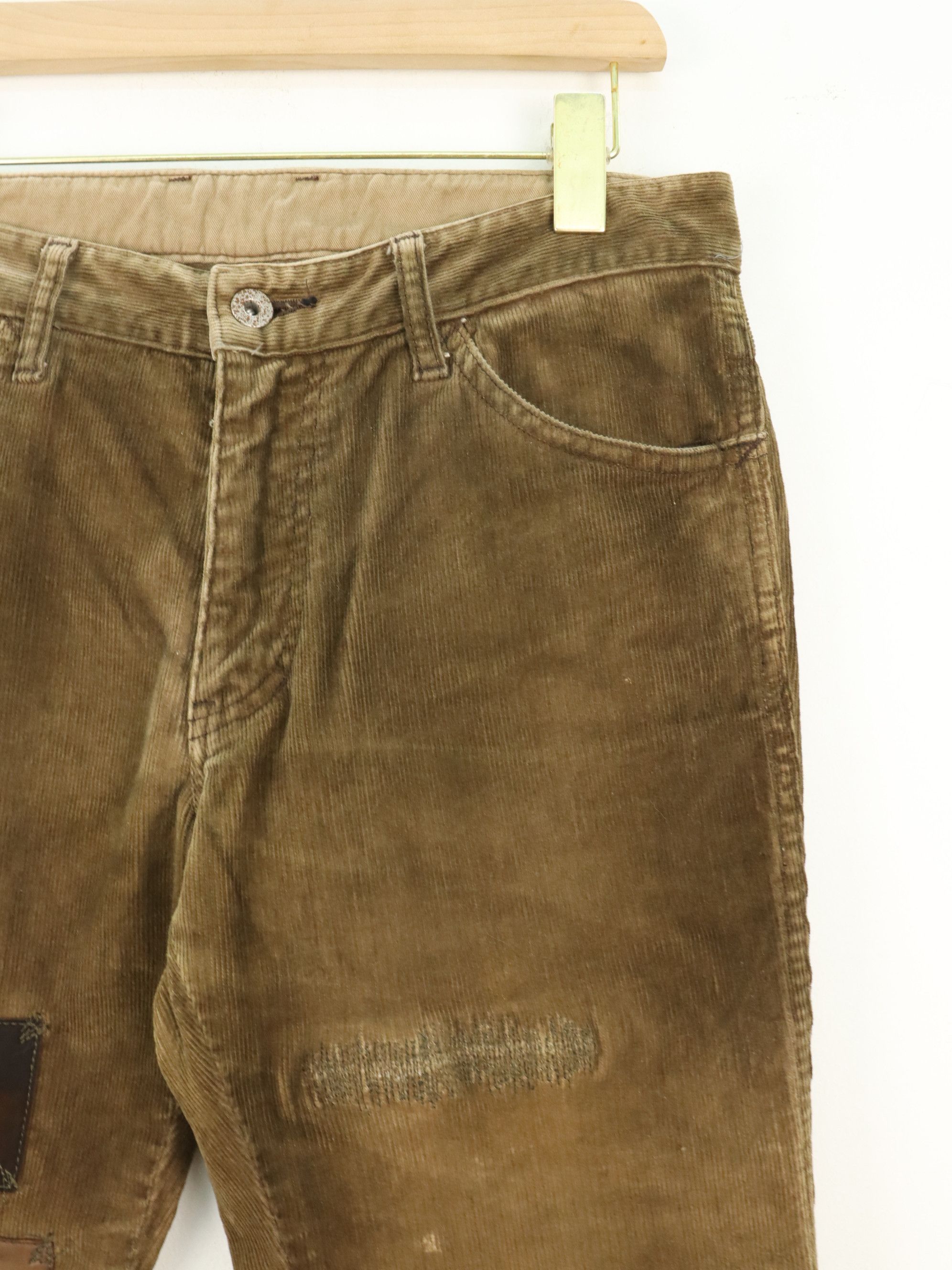 Isamu Katayama Backlash Isamu Katayama Backlash Patchwork Corduroy Distressed Pant Size US 30 / EU 46 - 5 Thumbnail