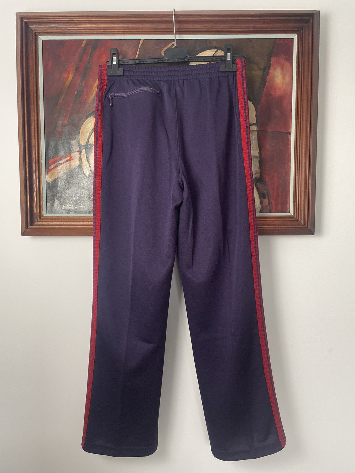 Needles Needles Purple Trousers Butterfly Track Pant Japanese Hype Size US 30 / EU 46 - 3 Thumbnail
