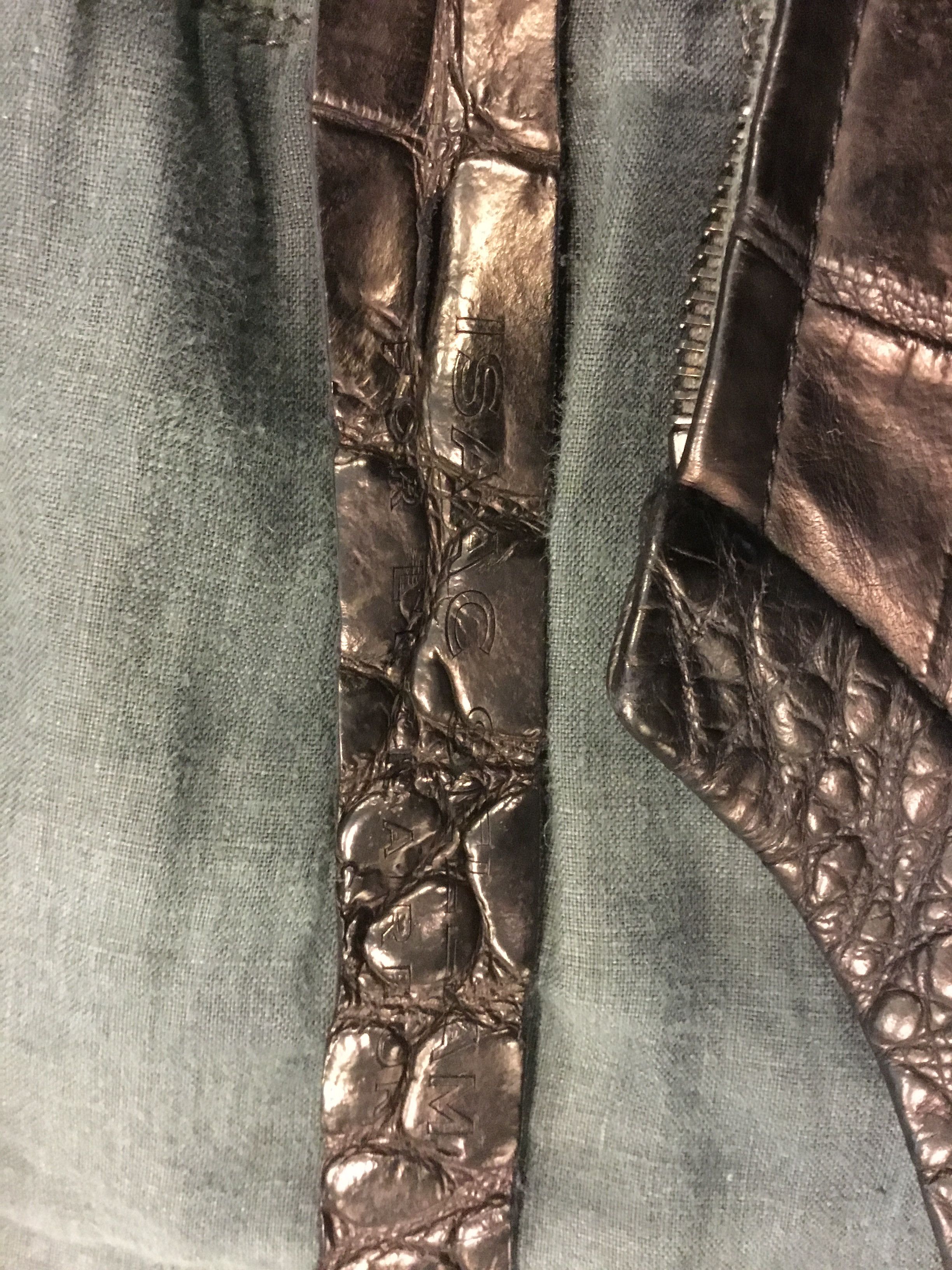 Isaac Sellam Experience Crocodile Leather Jacket Size US M / EU 48-50 / 2 - 4 Thumbnail