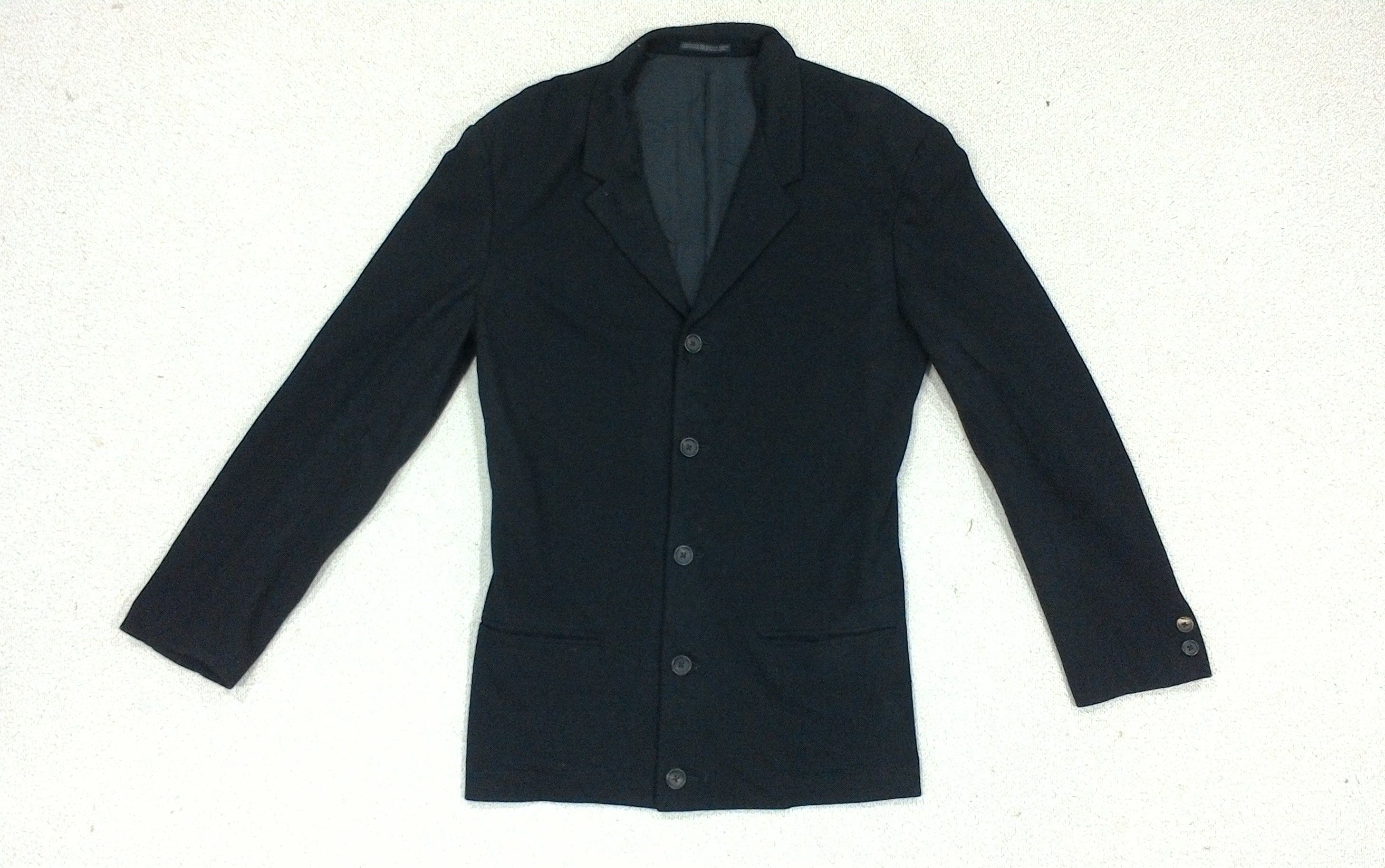 Yohji Yamamoto YOHJI wool Jacket signature tag Size US M / EU 48-50 / 2 - 2 Thumbnail