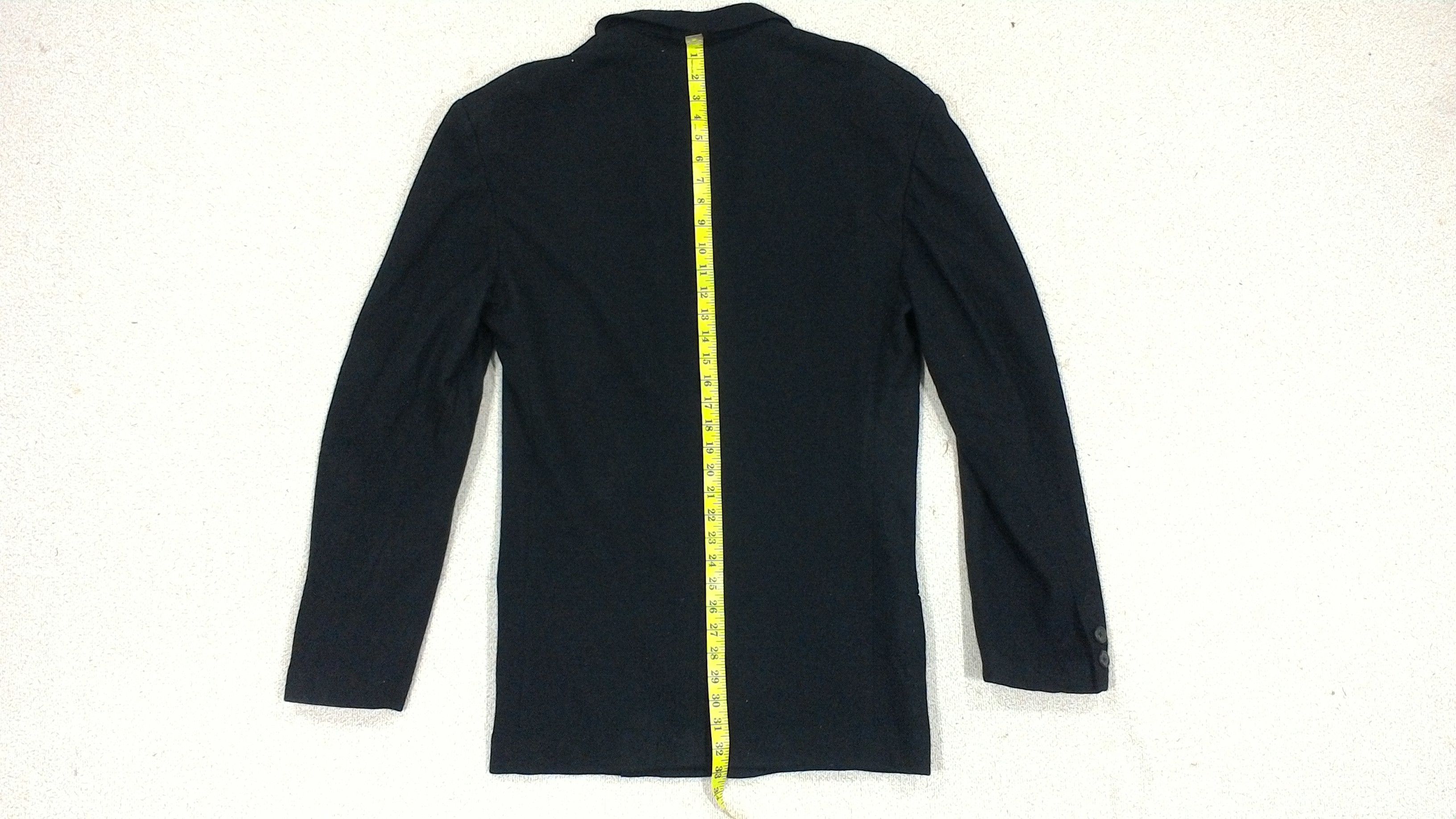 Yohji Yamamoto YOHJI wool Jacket signature tag Size US M / EU 48-50 / 2 - 6 Thumbnail