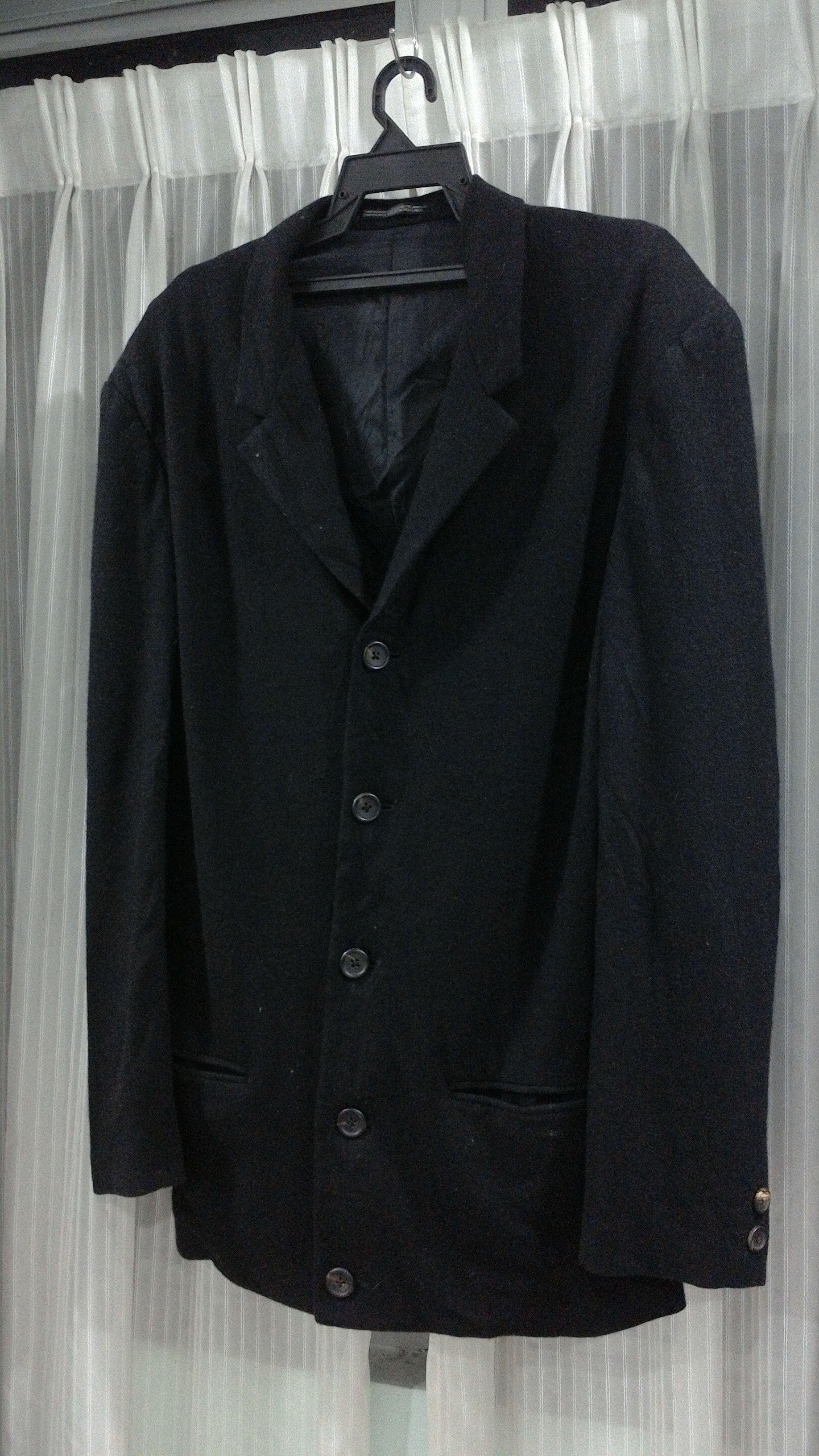 Yohji Yamamoto YOHJI wool Jacket signature tag Size US M / EU 48-50 / 2 - 1 Thumbnail