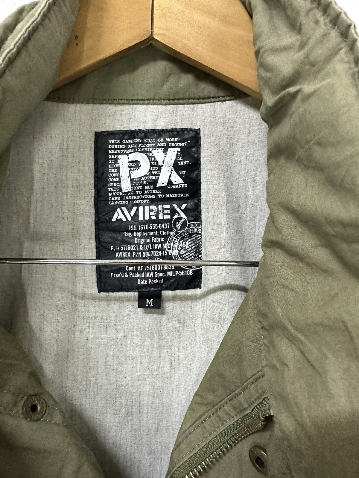 Avirex Avirex Jacket Military Jacket Design Military Fashion Size US M / EU 48-50 / 2 - 3 Thumbnail