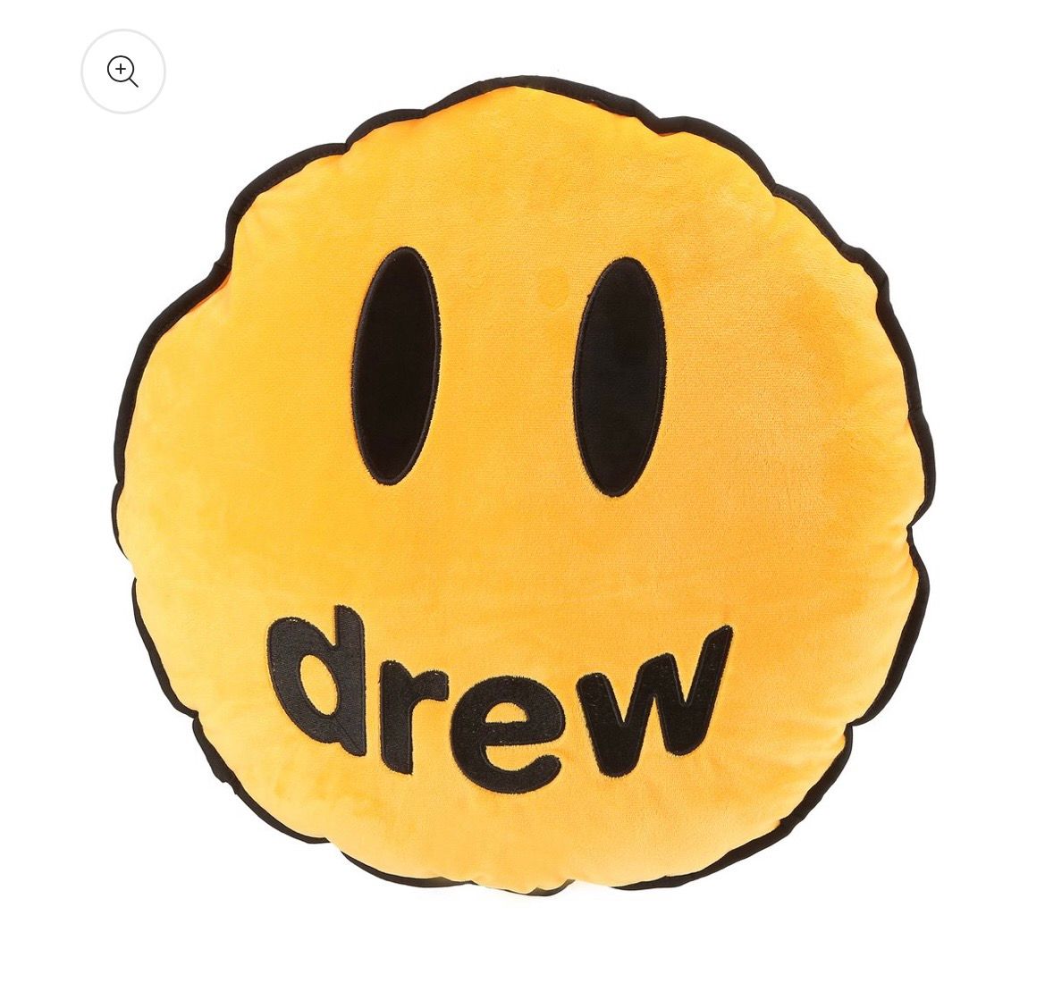 Pre-owned Drew House X Justin Bieber Drew House Mascot Pillow In Yellow