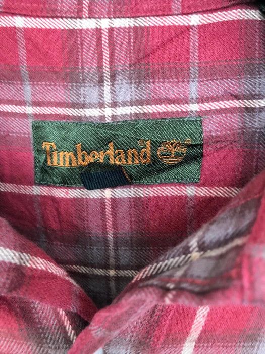 Flannel Vintage Timberland plaid tartan oversized Flannel Shirt 👕 Size US S / EU 44-46 / 1 - 4 Thumbnail