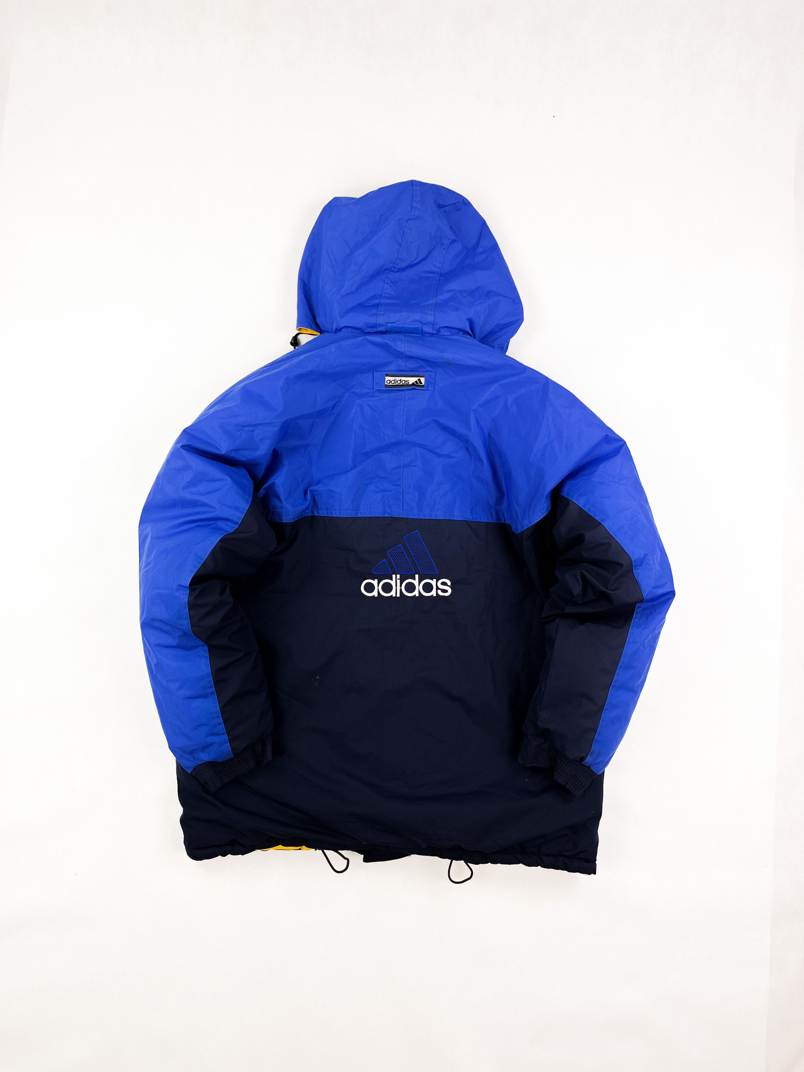 Adidas Adidas vintage reversible jacket coat Size US XL / EU 56 / 4 - 9 Thumbnail