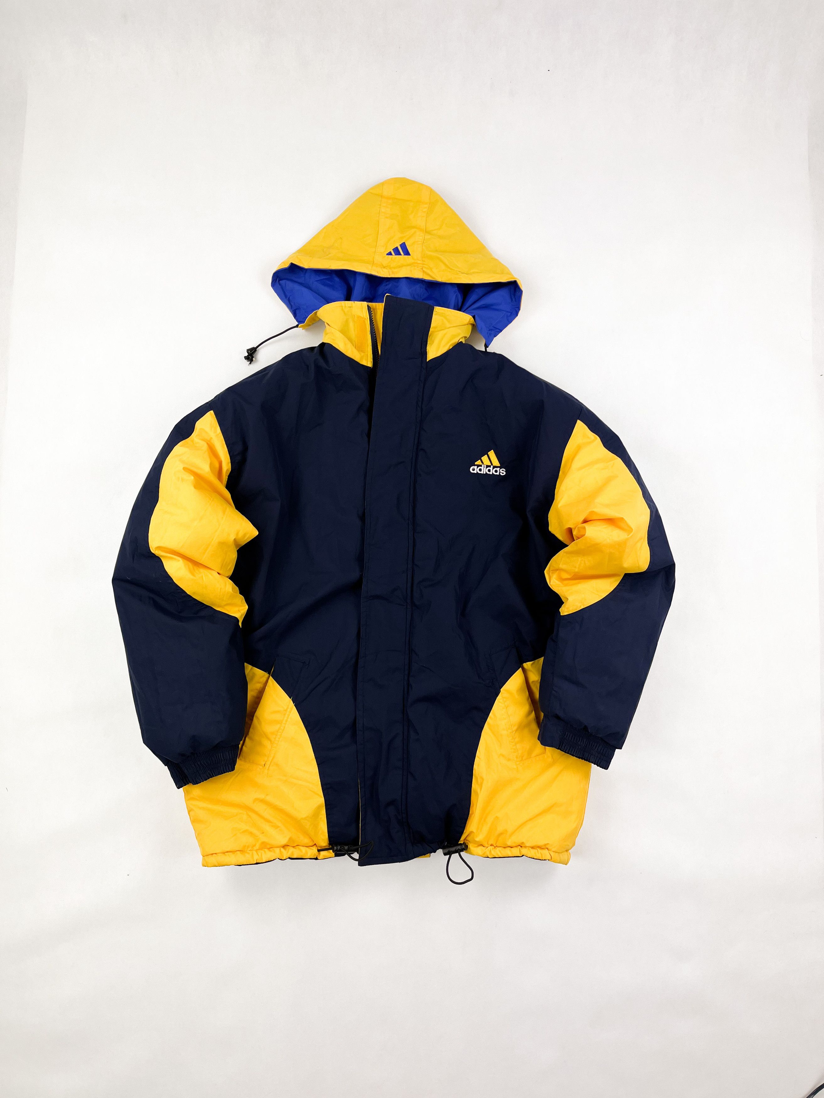 Adidas Adidas vintage reversible jacket coat Size US XL / EU 56 / 4 - 2 Thumbnail