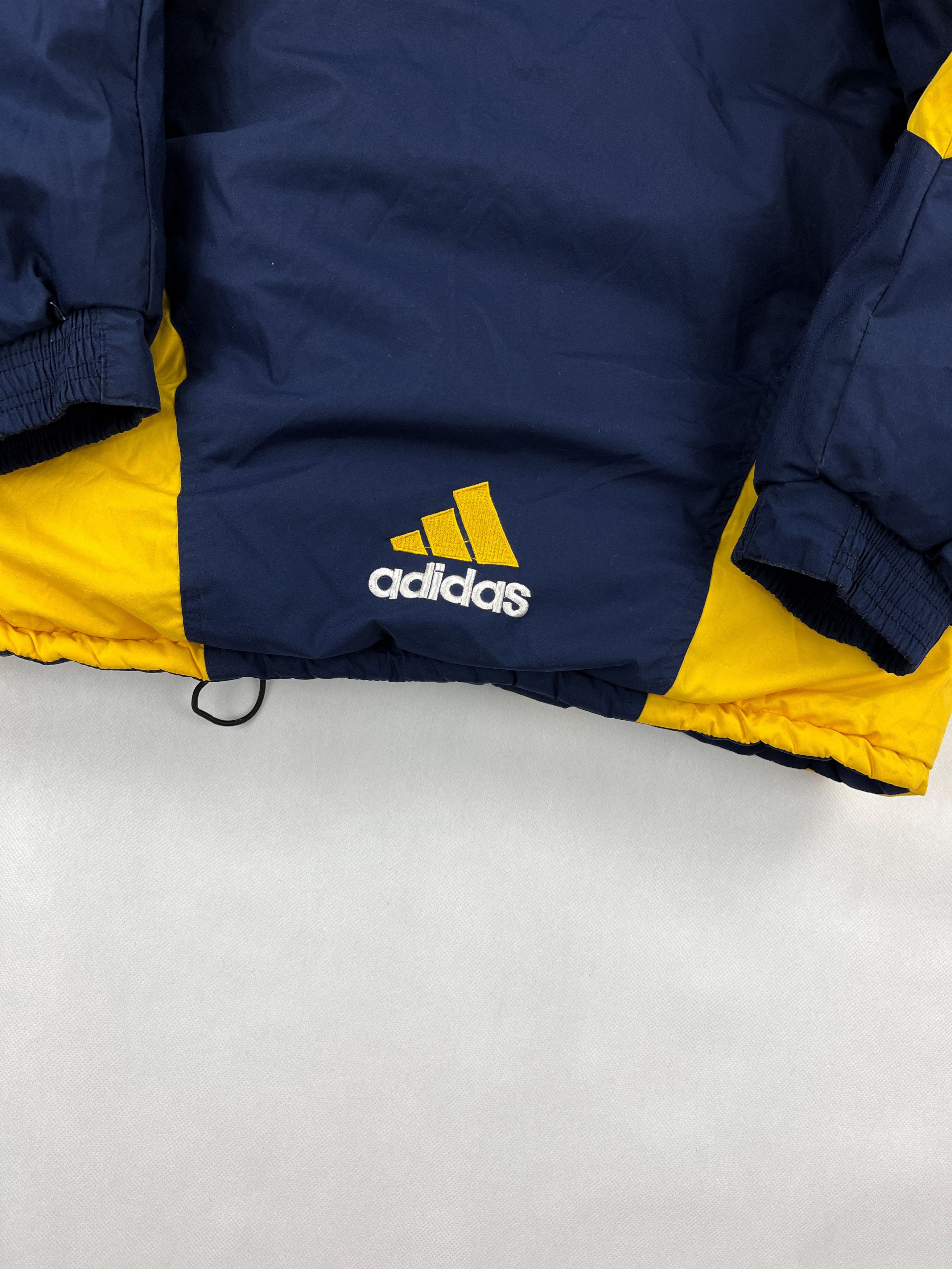 Adidas Adidas vintage reversible jacket coat Size US XL / EU 56 / 4 - 6 Thumbnail
