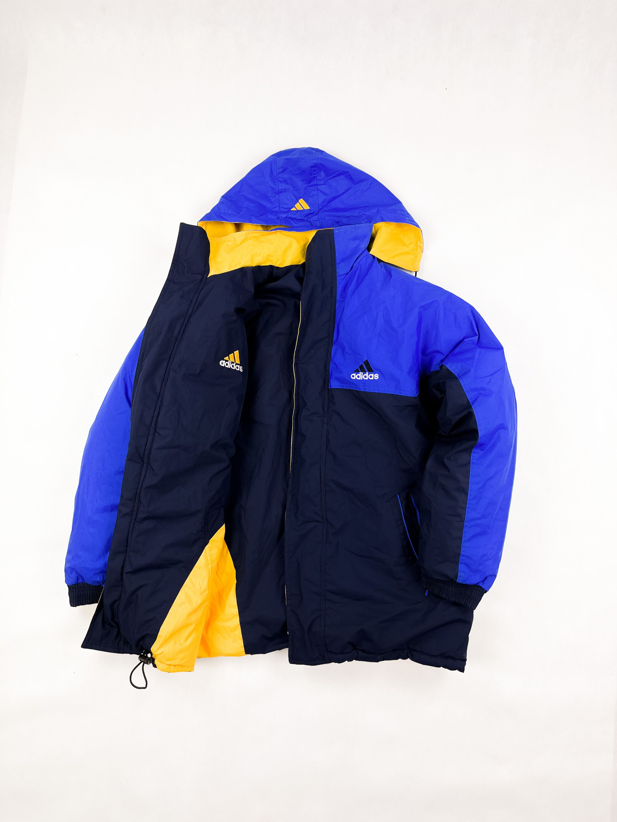 Adidas Adidas vintage reversible jacket coat Size US XL / EU 56 / 4 - 1 Thumbnail