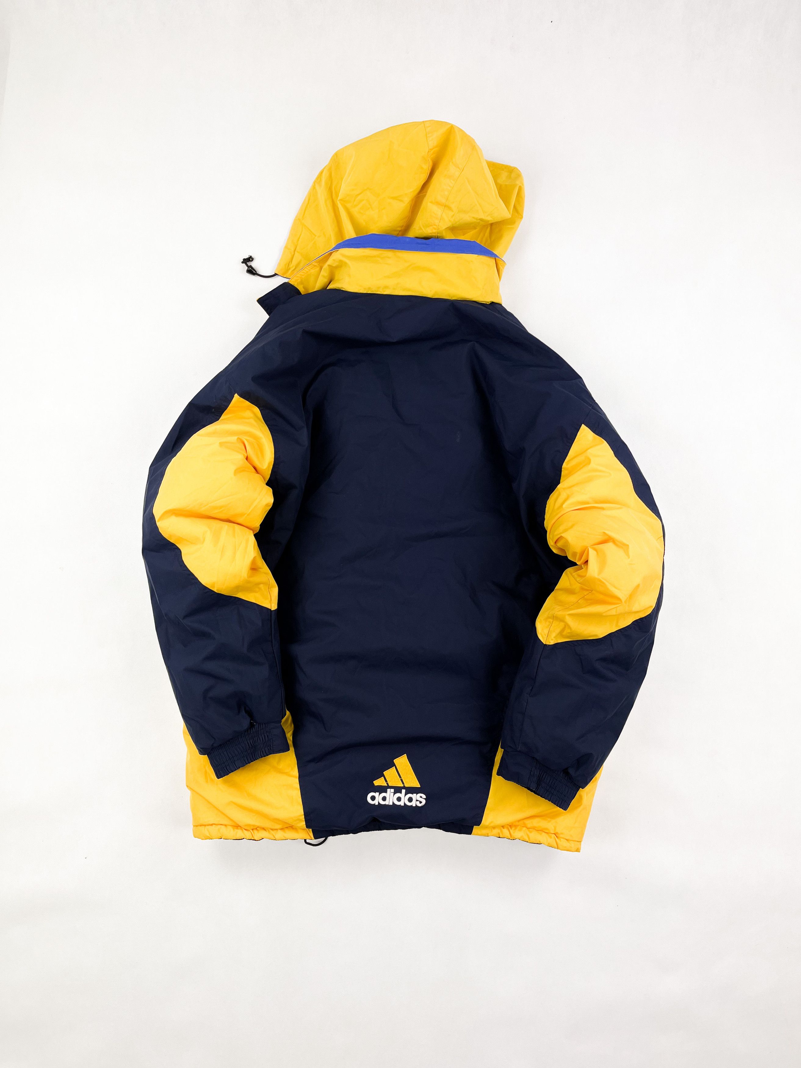 Adidas Adidas vintage reversible jacket coat Size US XL / EU 56 / 4 - 5 Thumbnail
