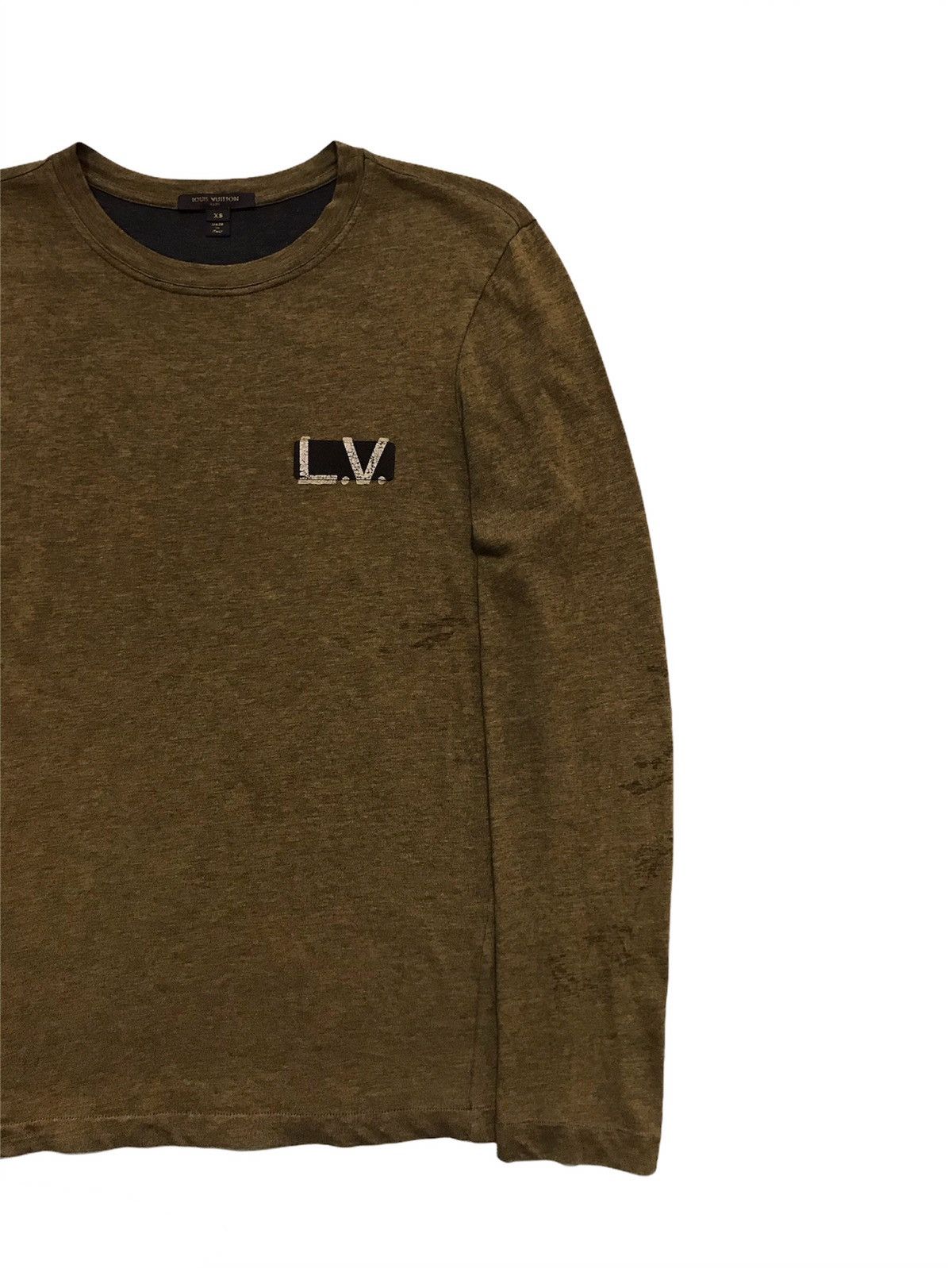 Louis Vuitton Leather Patch Shirt Size US XS / EU 42 / 0 - 1 Thumbnail