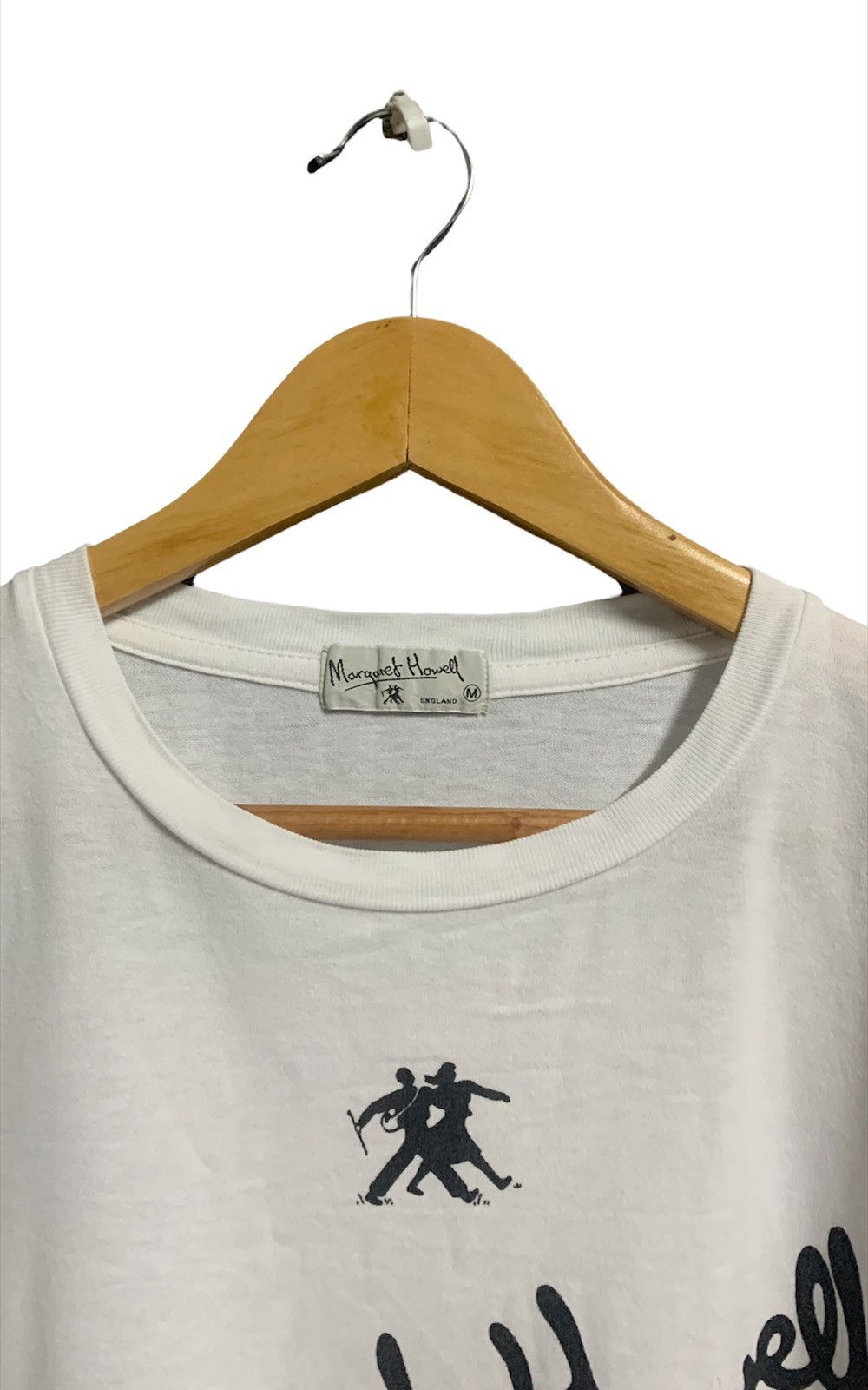 Margaret Howell VINTAGE MARGARET HOWELL ENGLAND BIG LOGO TEE Size US M / EU 48-50 / 2 - 3 Thumbnail