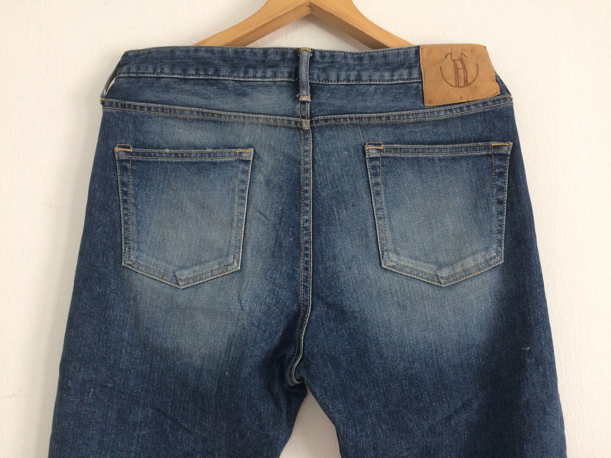 Japan Blue × Japanese Brand 🔥🔥Japan Blue Jeans Patchwork Distressed Jeans Denim Size US 31 - 16 Thumbnail