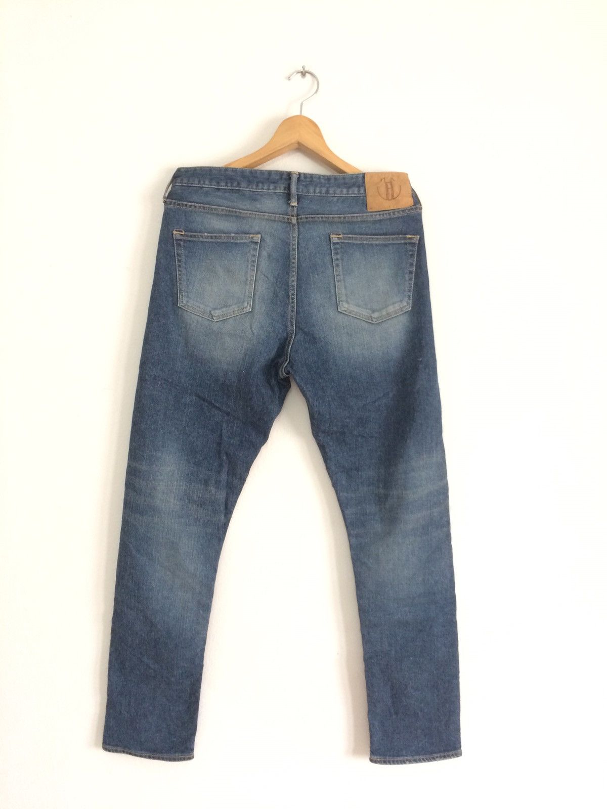 Japan Blue × Japanese Brand 🔥🔥Japan Blue Jeans Patchwork Distressed Jeans Denim Size US 31 - 15 Thumbnail