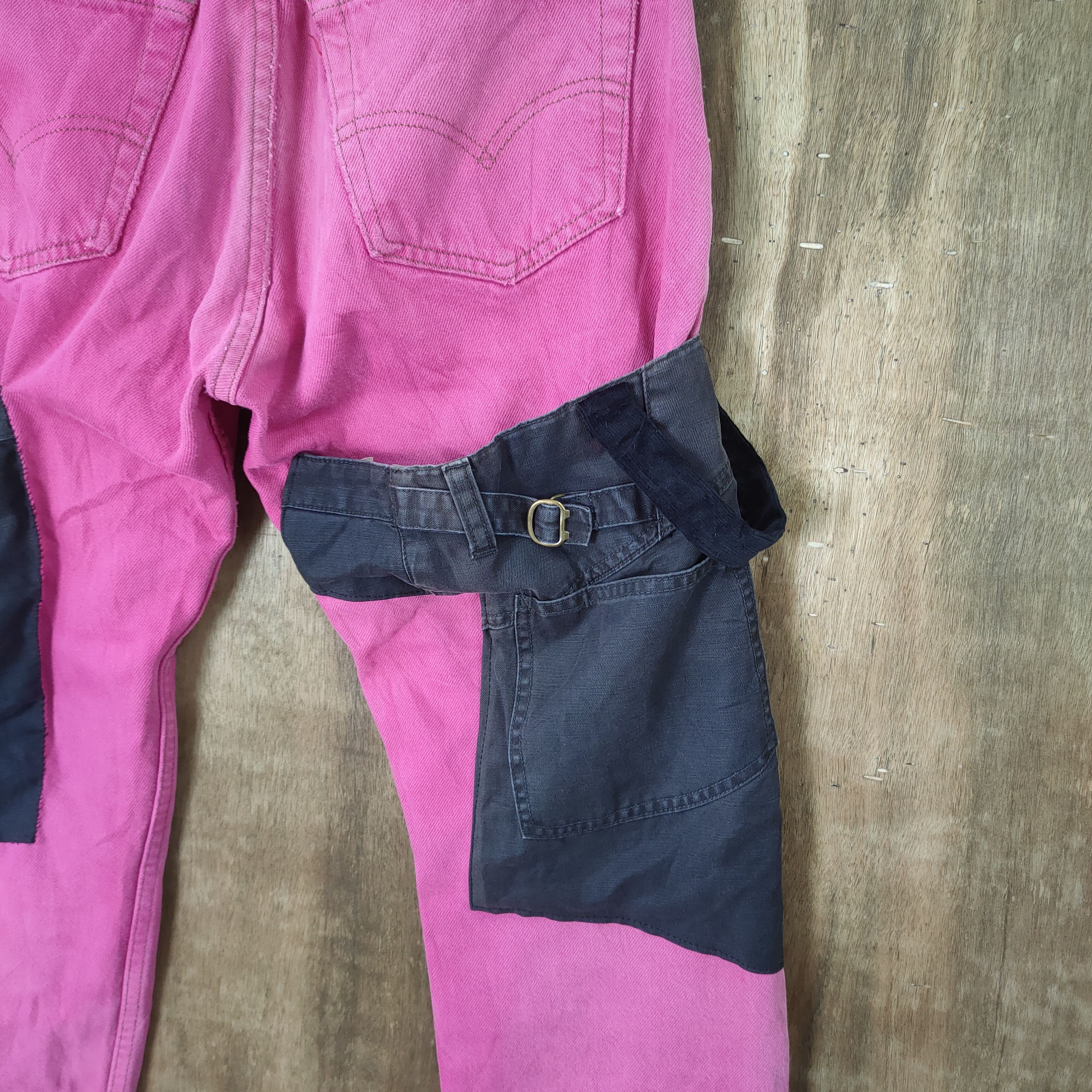 Levi's Vintage Clothing VINTAGE LEVI'S 501 USA FADED PINK CUSTOM JEAN DENIM PANTS Size US 31 - 12 Thumbnail