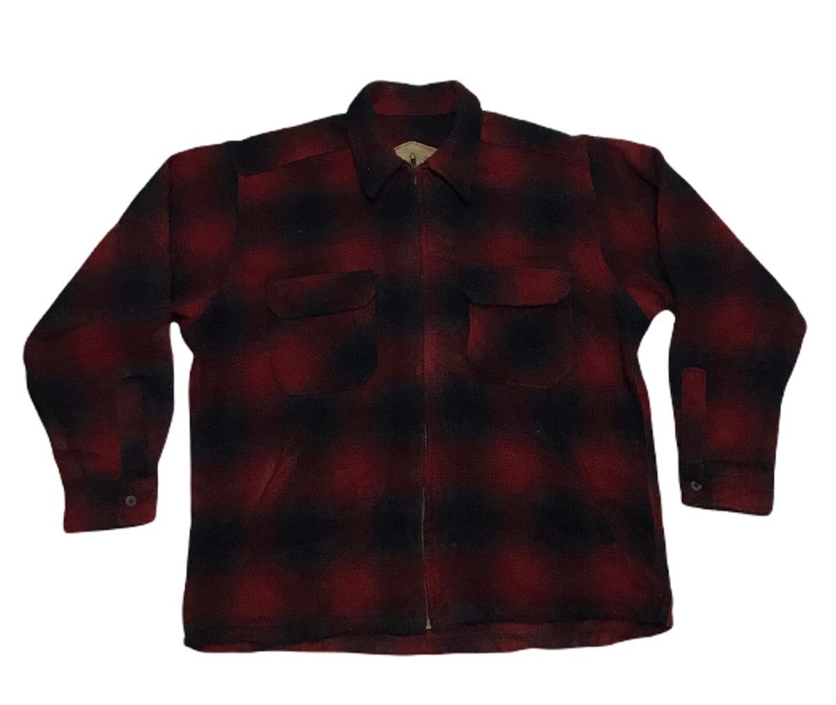 Woolrich Woolen Mills Vintage Woolrich wool tartan jacket Size US L / EU 52-54 / 3 - 6 Thumbnail