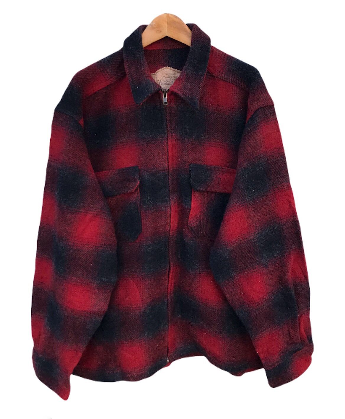Woolrich Woolen Mills Vintage Woolrich wool tartan jacket Size US L / EU 52-54 / 3 - 1 Thumbnail