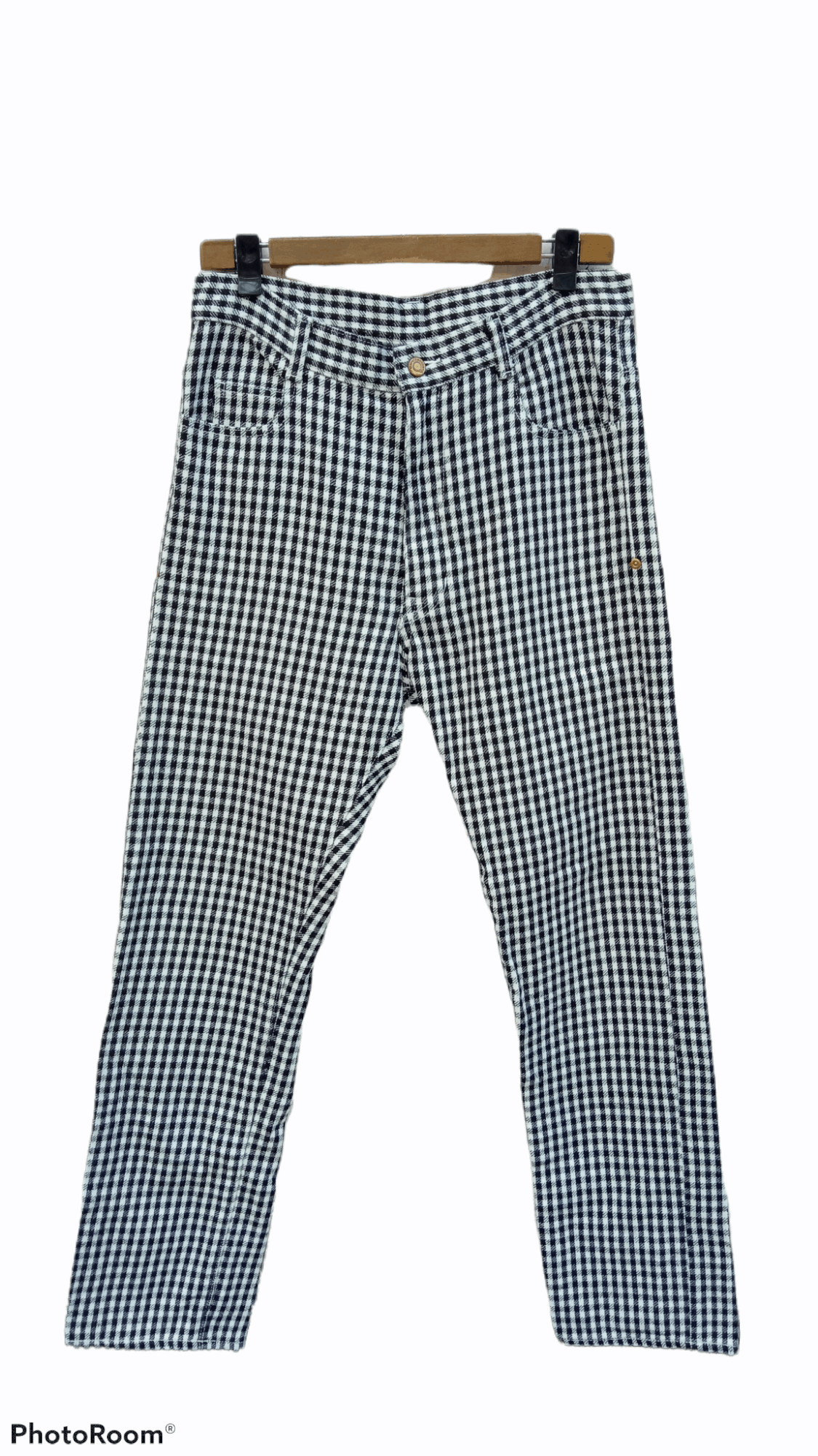 image of VTG Mercibeaucoup Issey Miyake Plaid Checkered Pants, Men's (Size 31)