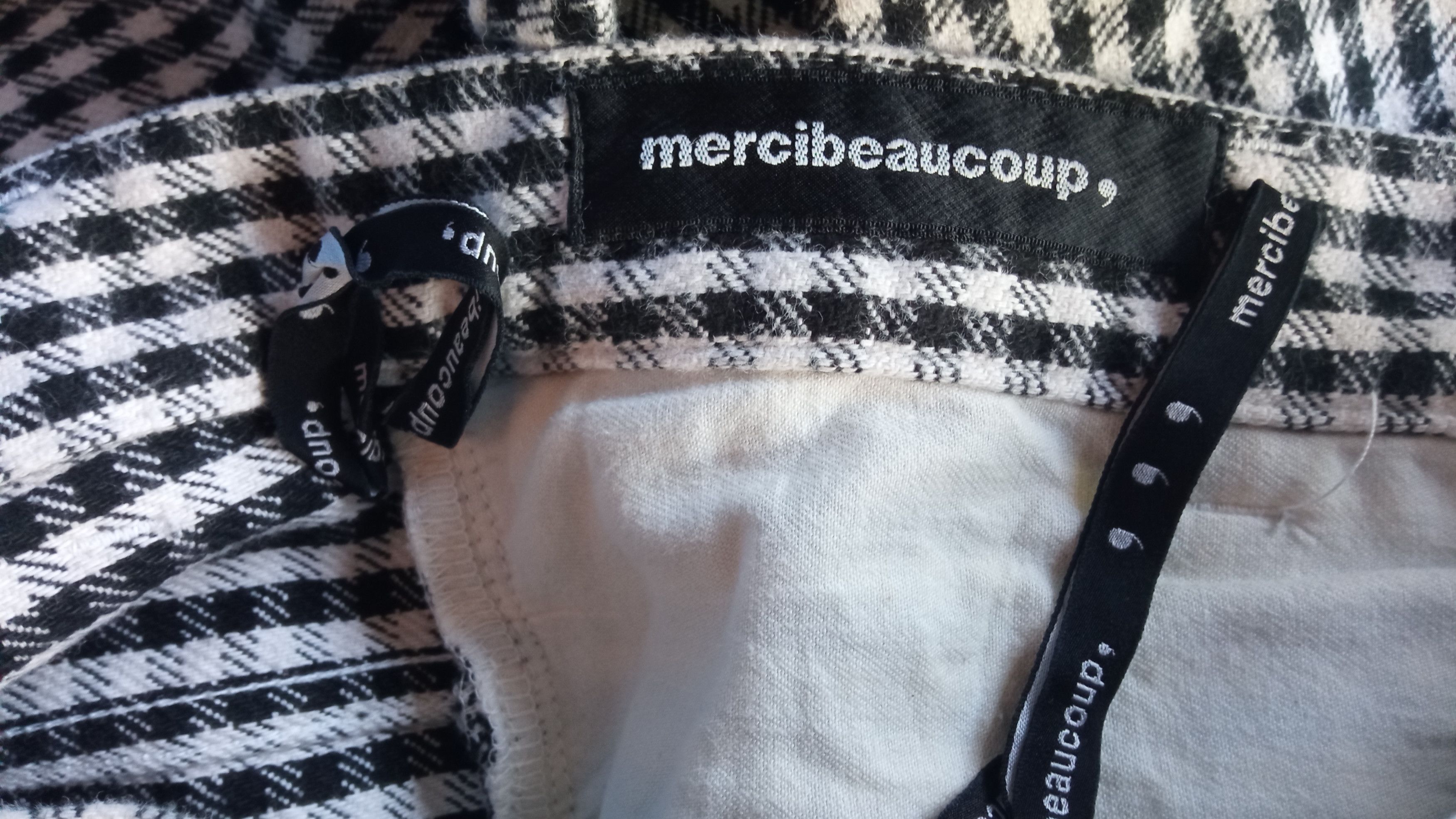 Japanese Brand × Vintage × mercibeaucoup 🔥🔥Vtg Mercibeaucoup Issey Miyake Plaid Checkered Pants Size US 31 - 24 Thumbnail