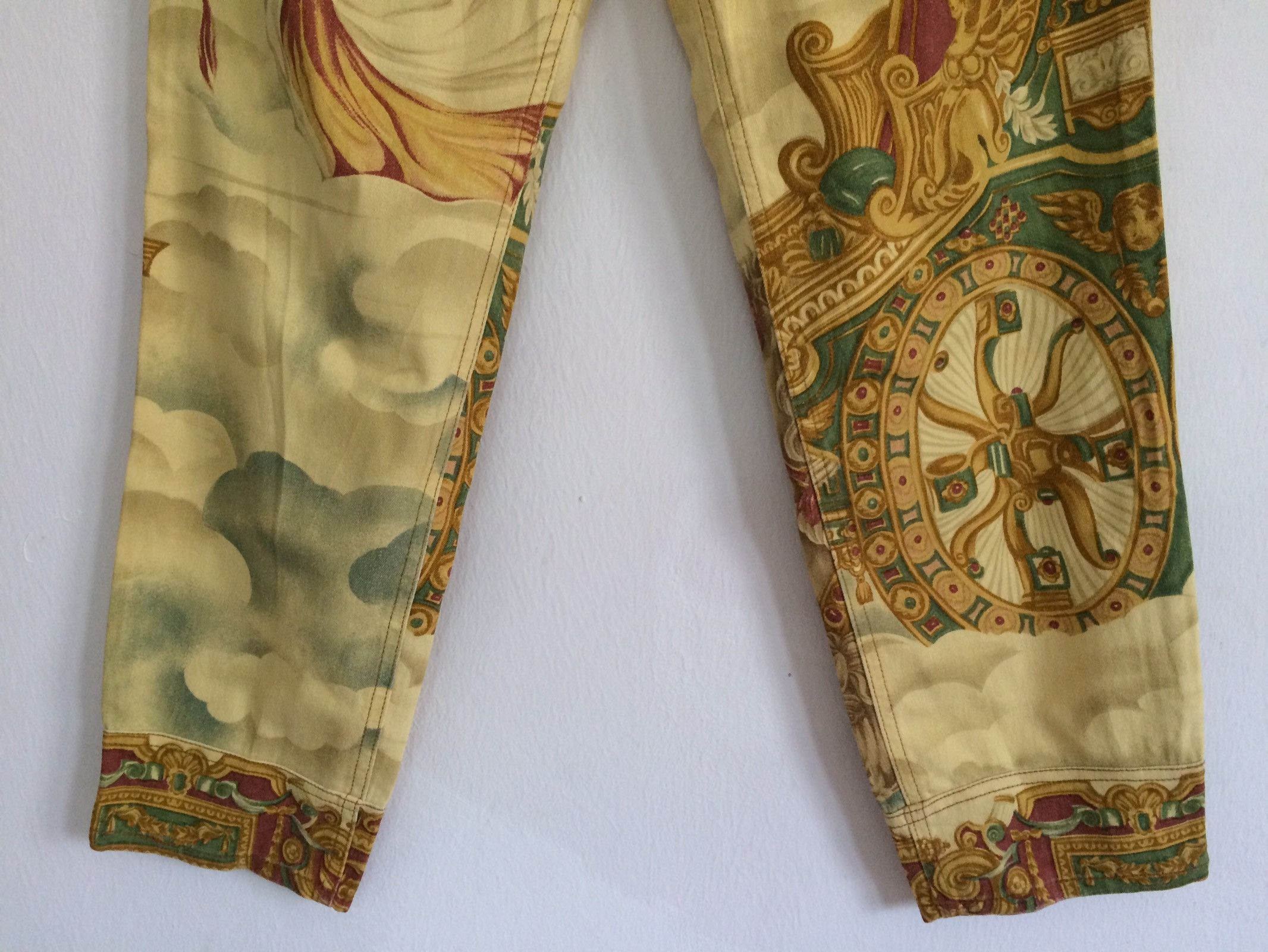 Roberto Cavalli × Vintage 🔥🔥Vintage Roberto Cavalli Full Print Pants Size US 29 - 6 Thumbnail