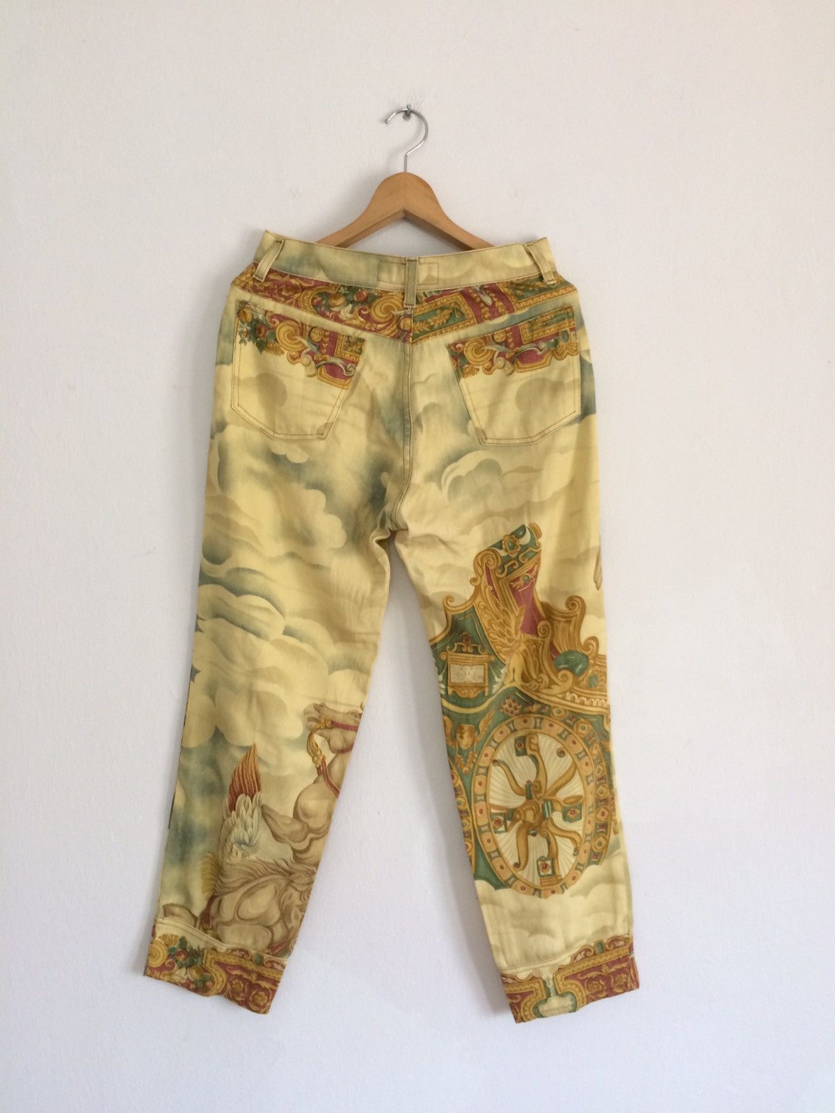 Roberto Cavalli × Vintage 🔥🔥Vintage Roberto Cavalli Full Print Pants Size US 29 - 7 Thumbnail