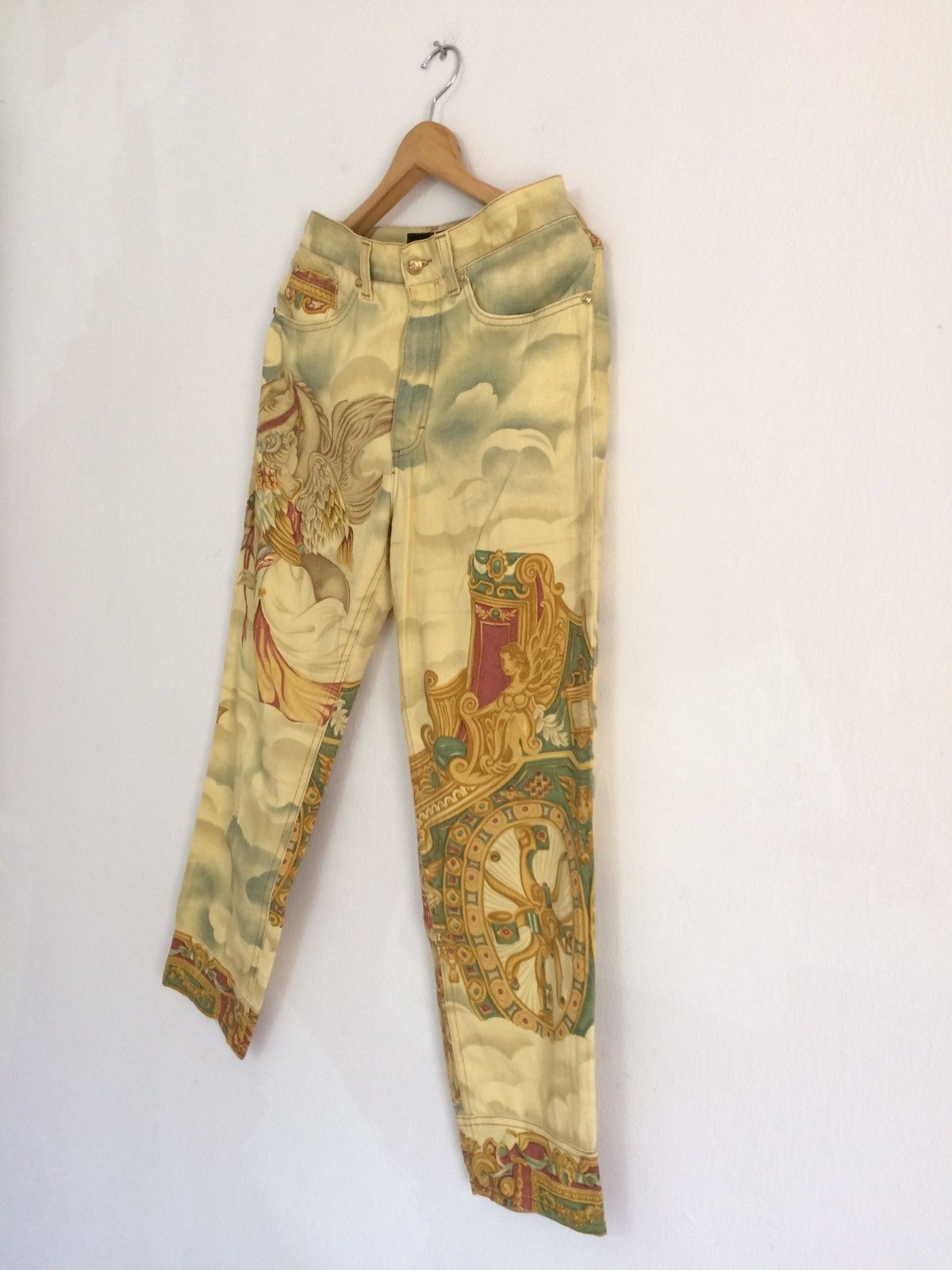 Roberto Cavalli × Vintage 🔥🔥Vintage Roberto Cavalli Full Print Pants Size US 29 - 3 Thumbnail
