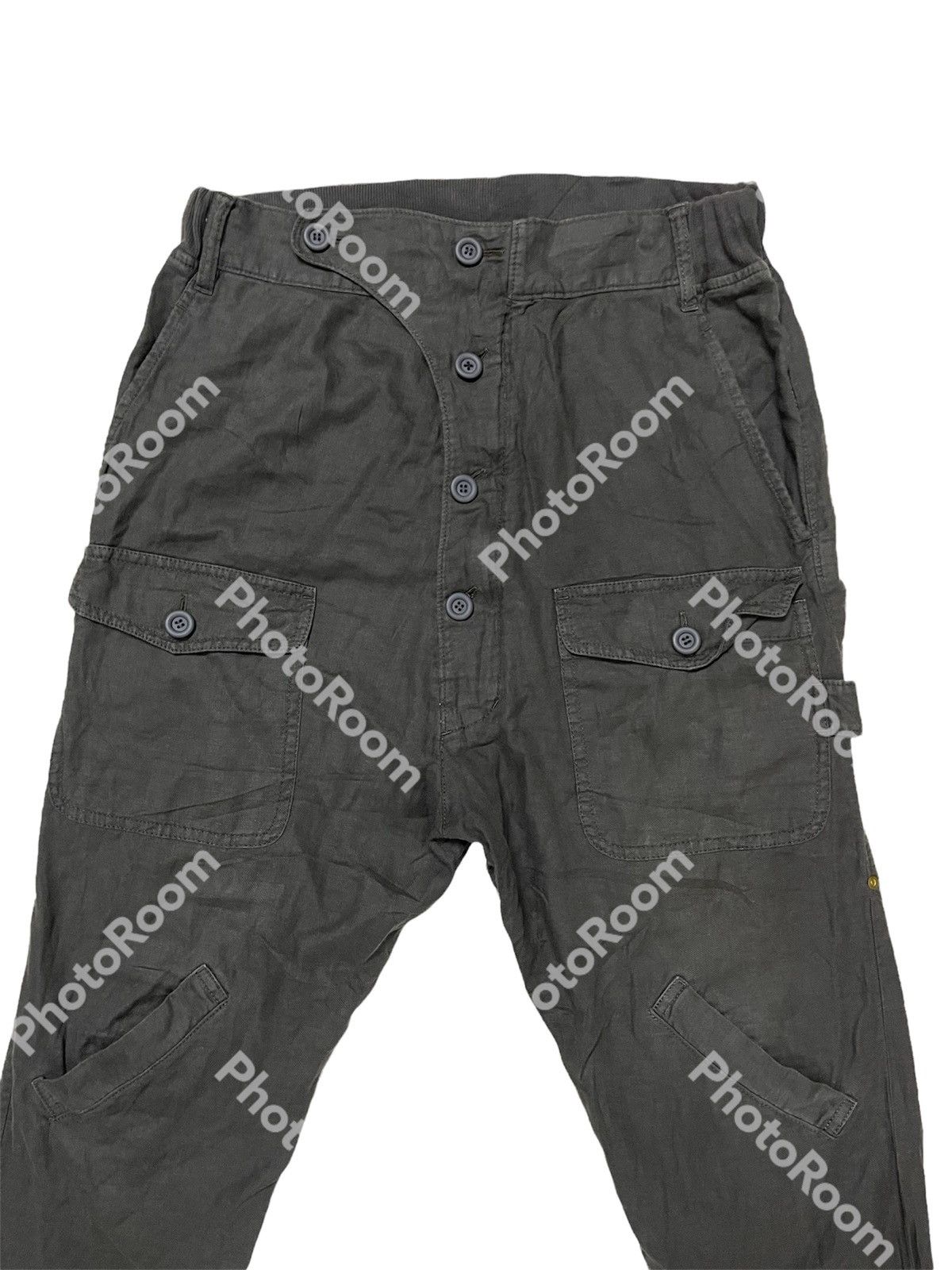 Issey Miyake × mercibeaucoup Mercibeaucoup Drop Croatch Multipocket Pants Size US 34 / EU 50 - 3 Thumbnail
