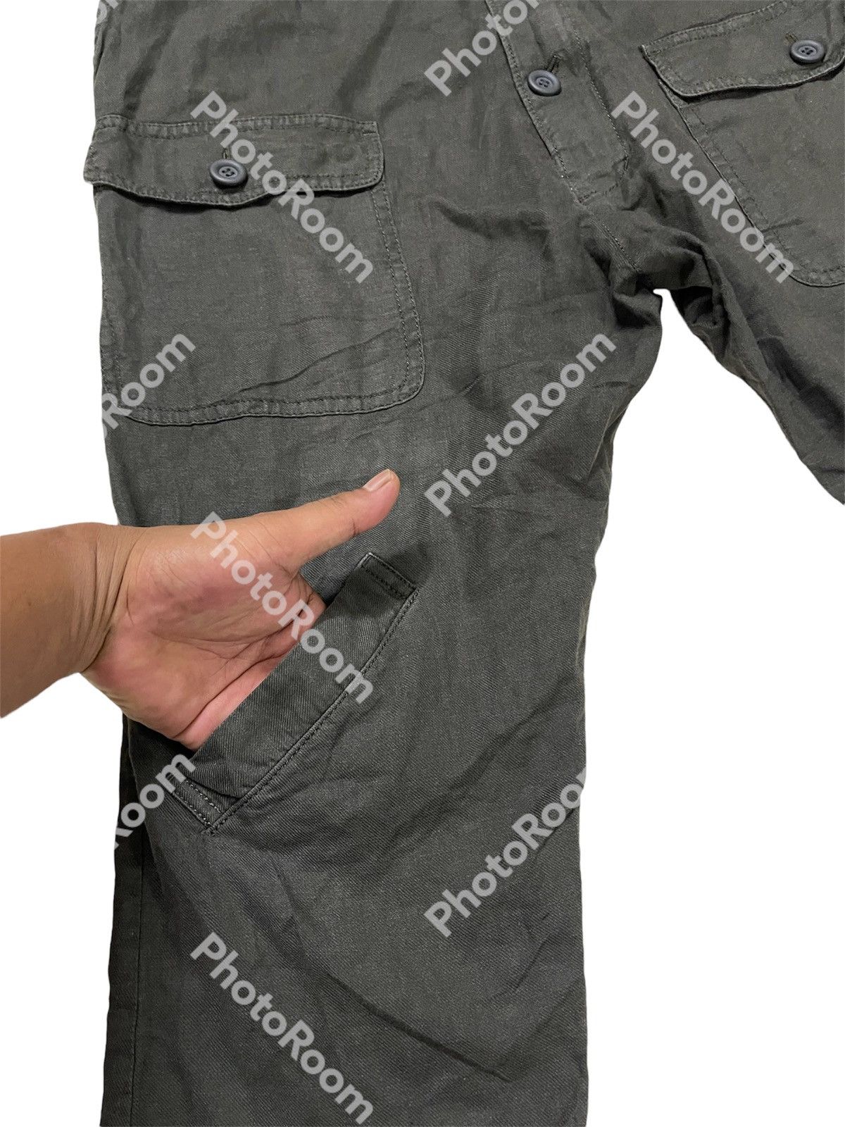 Issey Miyake × mercibeaucoup Mercibeaucoup Drop Croatch Multipocket Pants Size US 34 / EU 50 - 4 Thumbnail