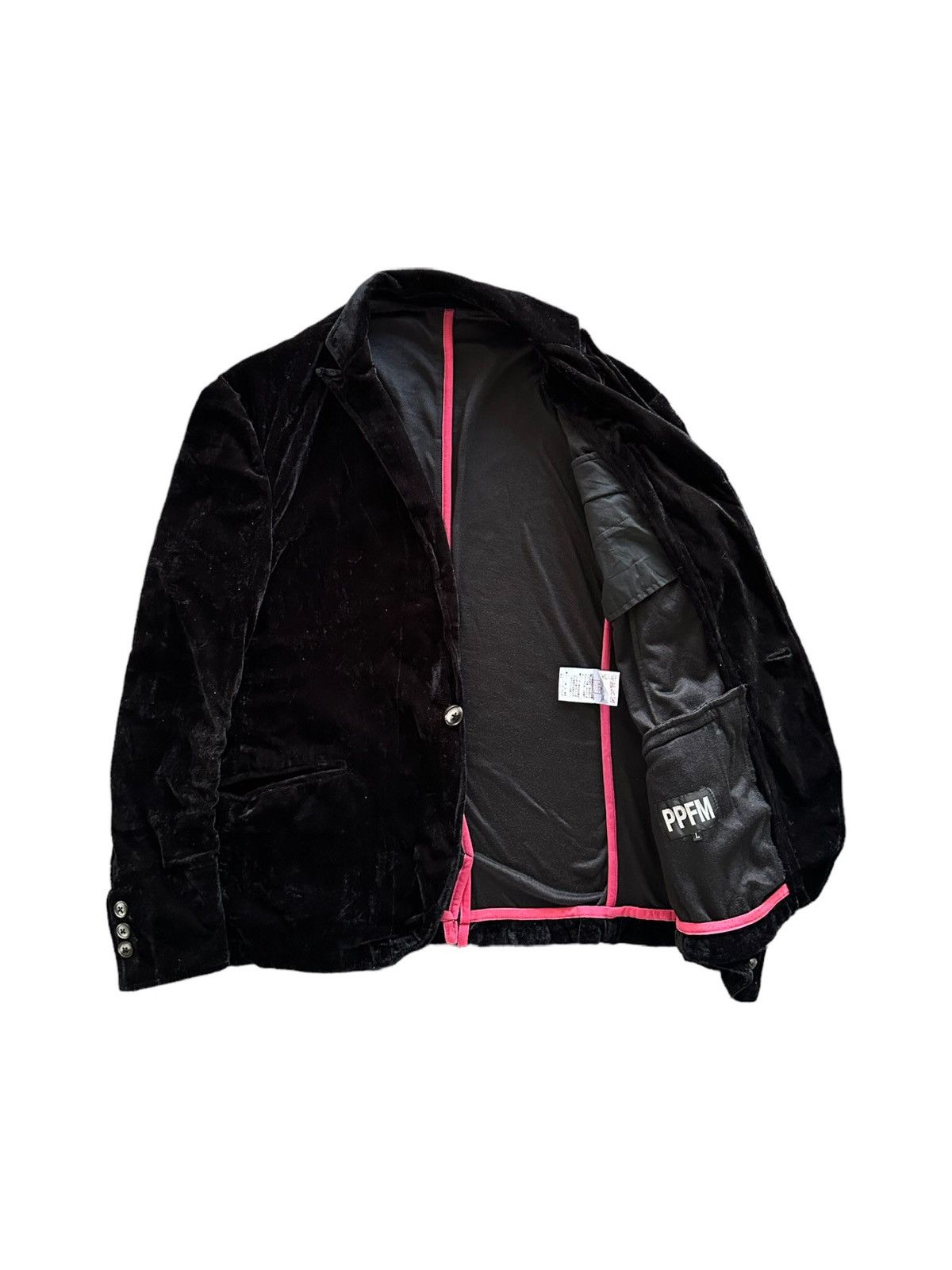 2010AW PPFM velour velvet blazer jacket