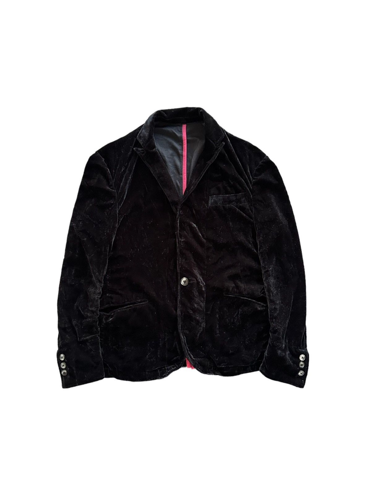 image of Avant Garde x Ppfm 2010 Ppfm Velour Velvet Jacket, Men's (Size Medium)