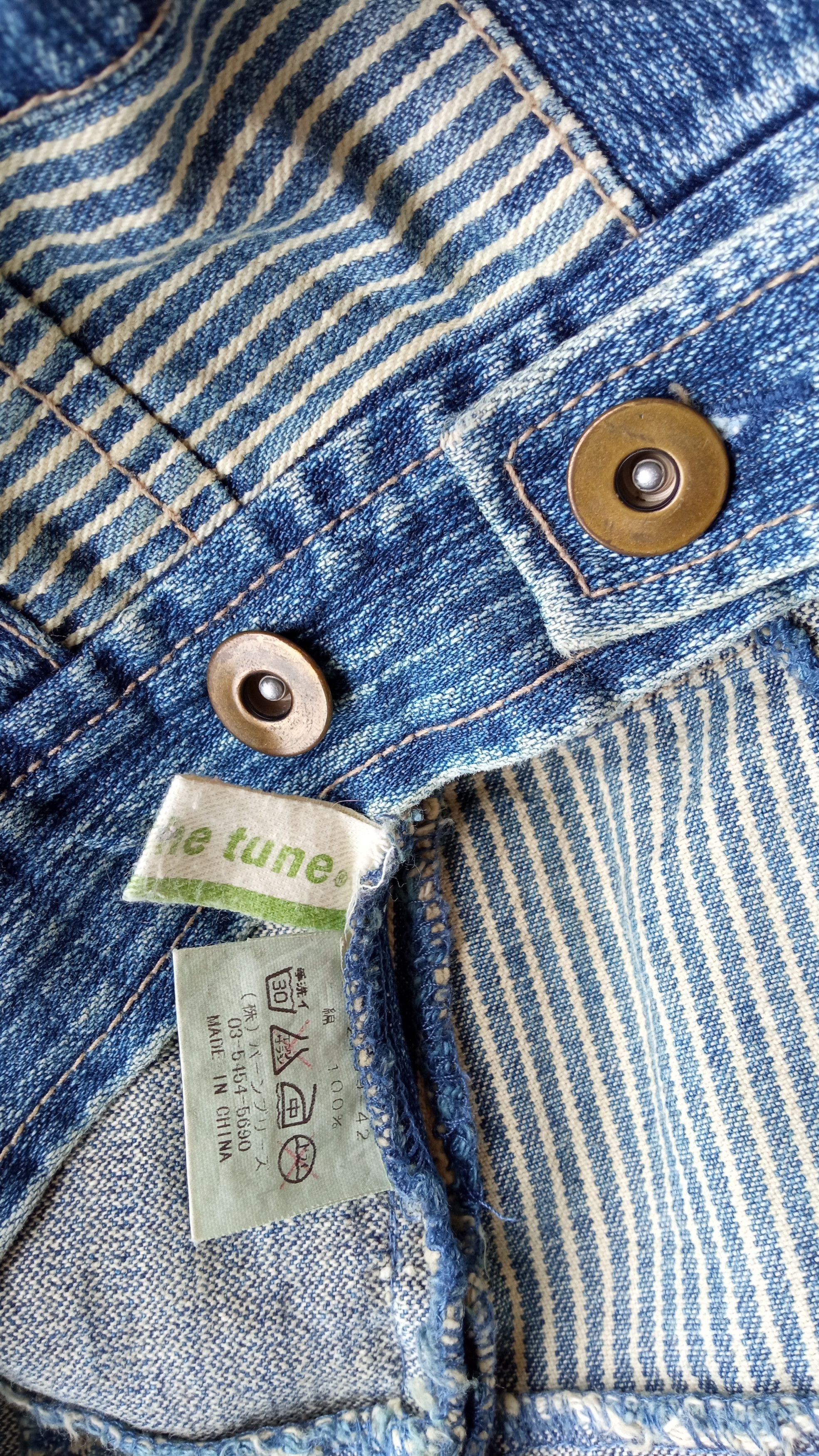 Indigo × Japanese Brand × Vintage 🔥🔥Call The Tune Indigo Patchwork Denim Trucker Jacket Size US S / EU 44-46 / 1 - 15 Thumbnail