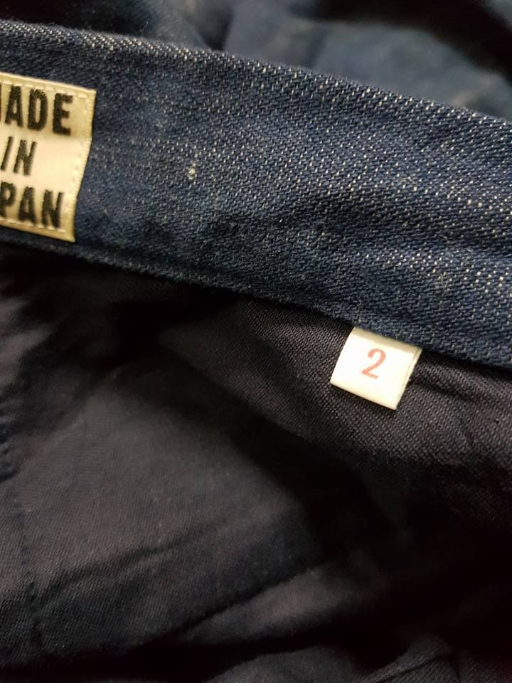 Blue Blue Japan × Indigo × Japanese Brand Pure Indigo, Blue Blue Japan Sashiko Pants Size US 32 / EU 48 - 13 Thumbnail